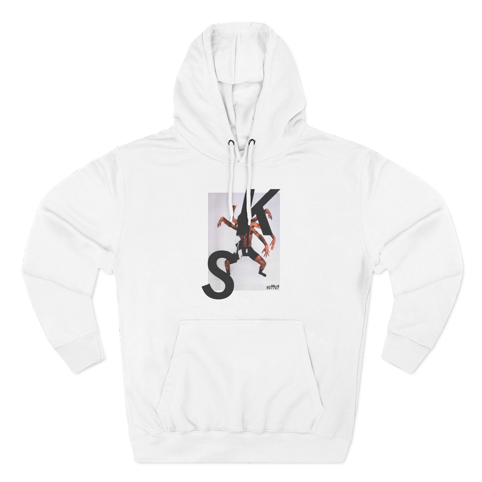 Ho99o9 Skin X Cali Dewitt Three-Panel Fleece Hoodie