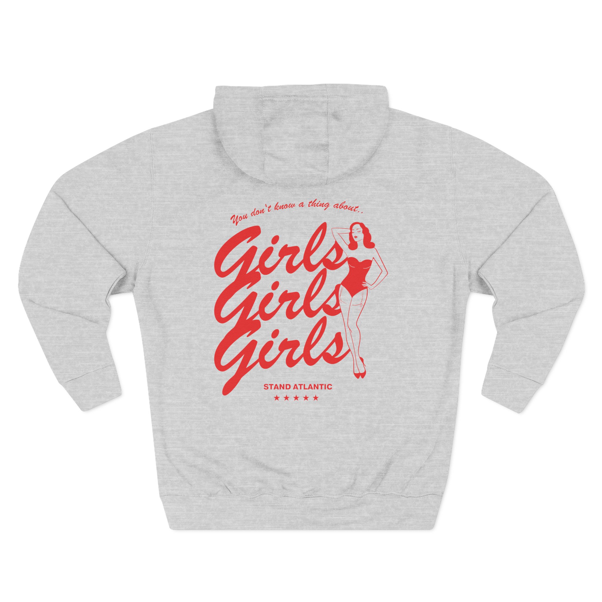 Stand Atlantic Girls Three-Panel Fleece Hoodie