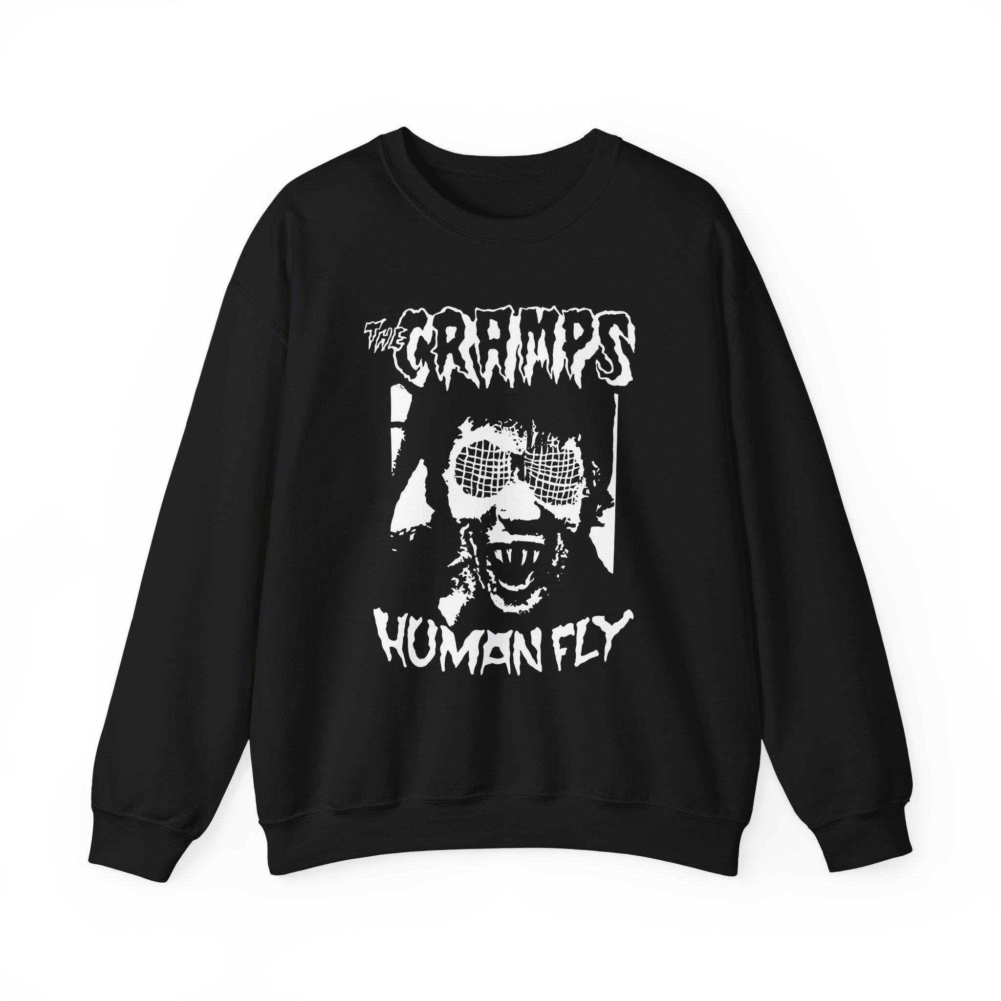The Cramps Human Fly Unisex Heavy Blendâ„¢ Crewneck Sweatshirt