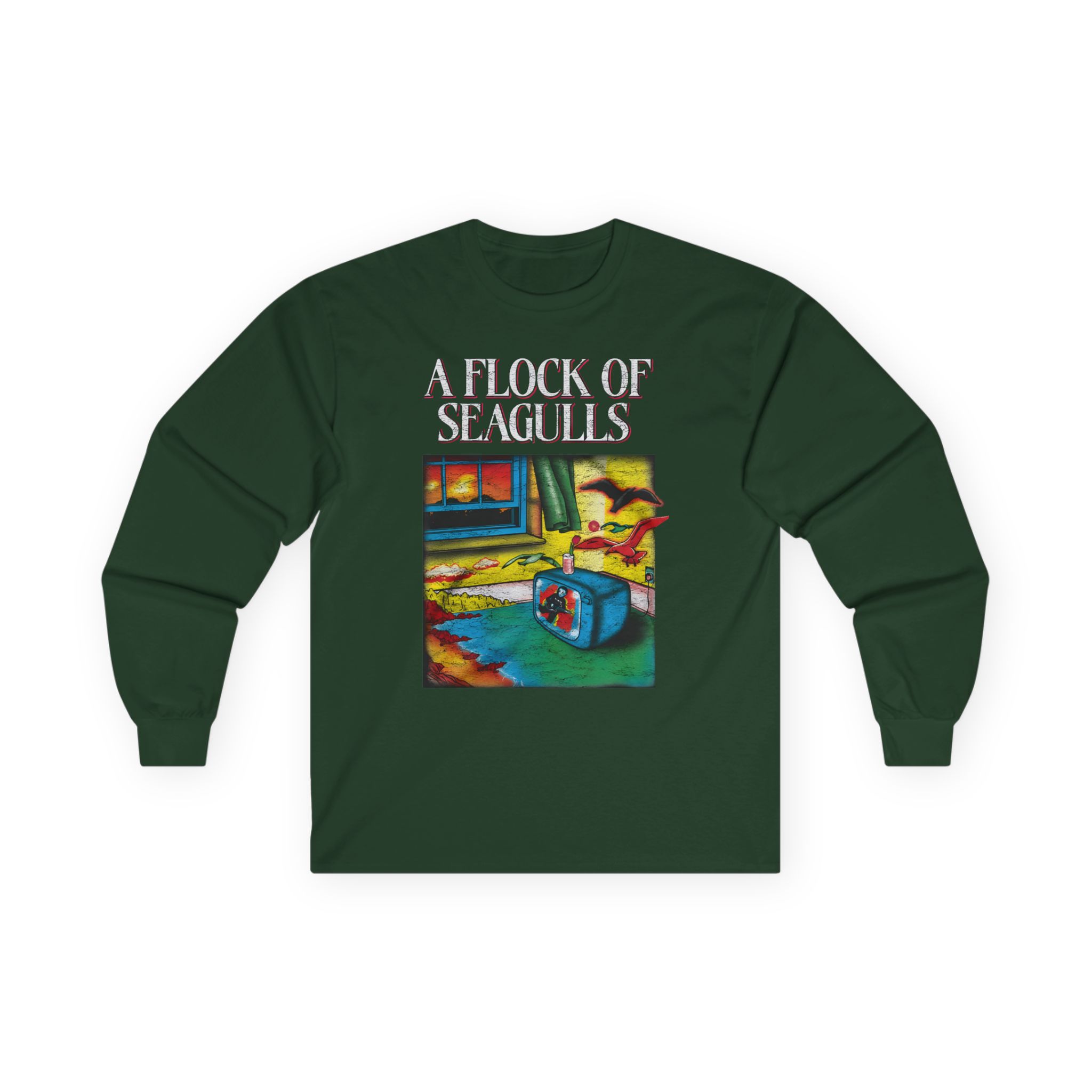 A Flock of Seagulls I Ran Tour Unisex Ultra Cotton Long Sleeve Tee