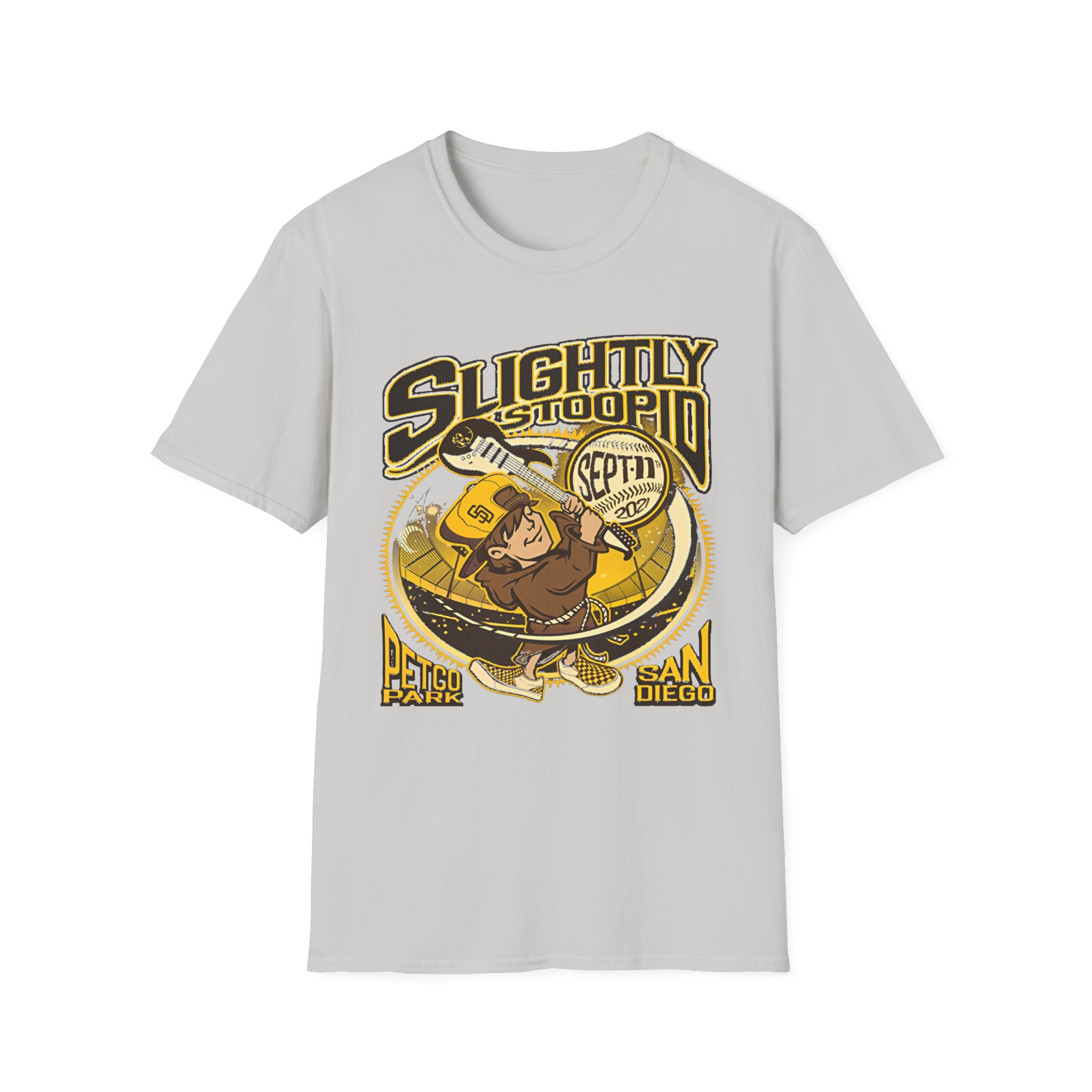 Slightly Stoopid San Diego 2021 Friar Unisex Softstyle T-Shirt