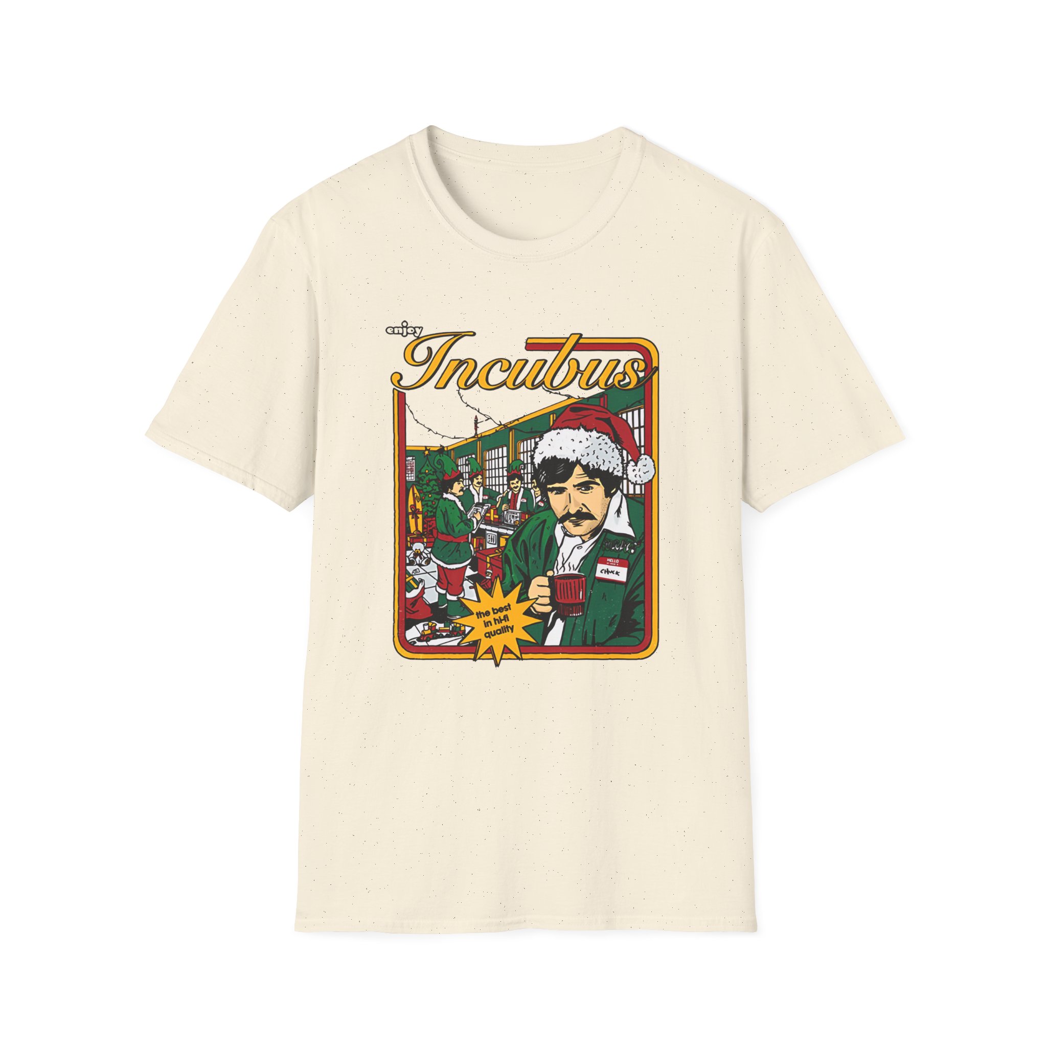 Incubus Santa Chuck Workshop Unisex Softstyle T-Shirt