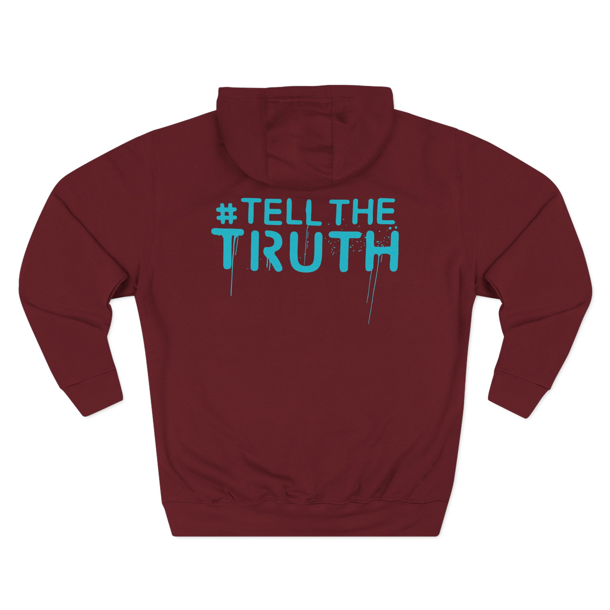 R Truth Tell The Truth Three-Panel Fleece Hoodie