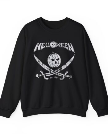 Helloween Pirate Pumpkin Unisex Heavy Blend™ Crewneck Sweatshirt