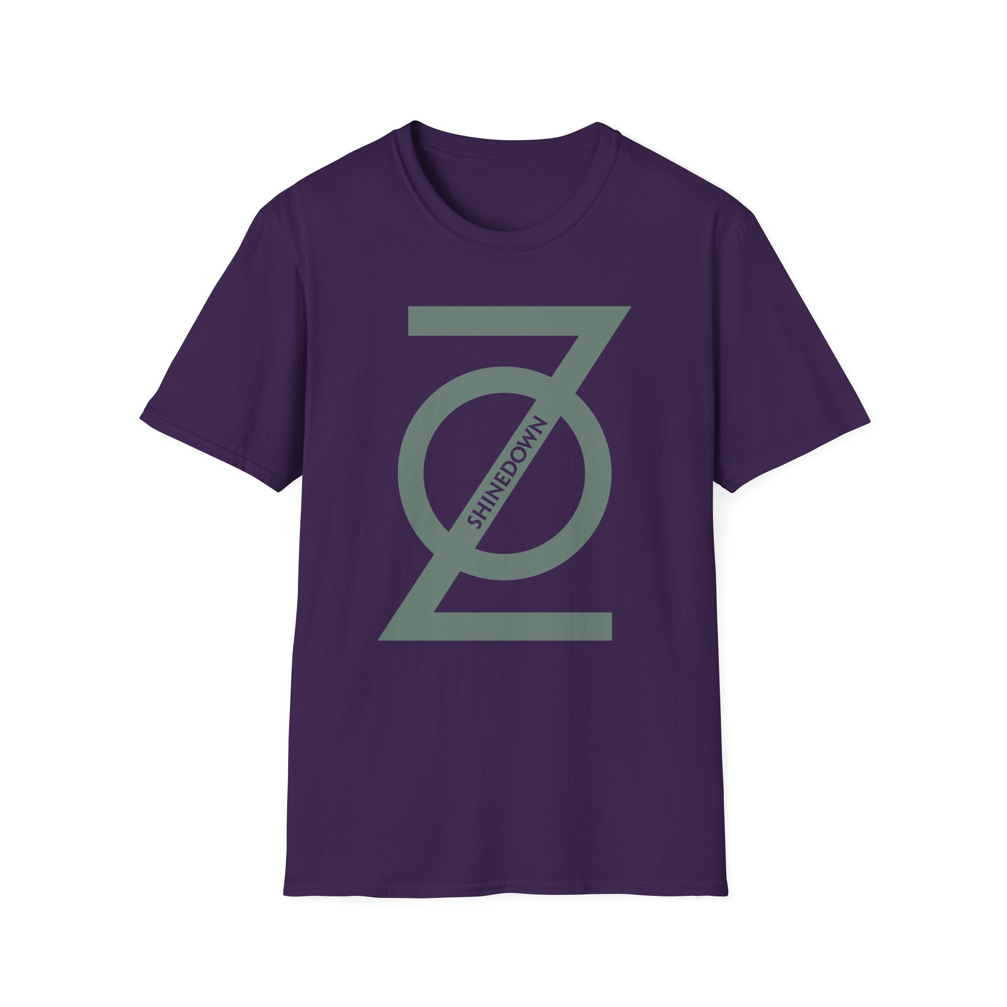 Shinedown Secondary Z Logo Unisex Softstyle T-Shirt