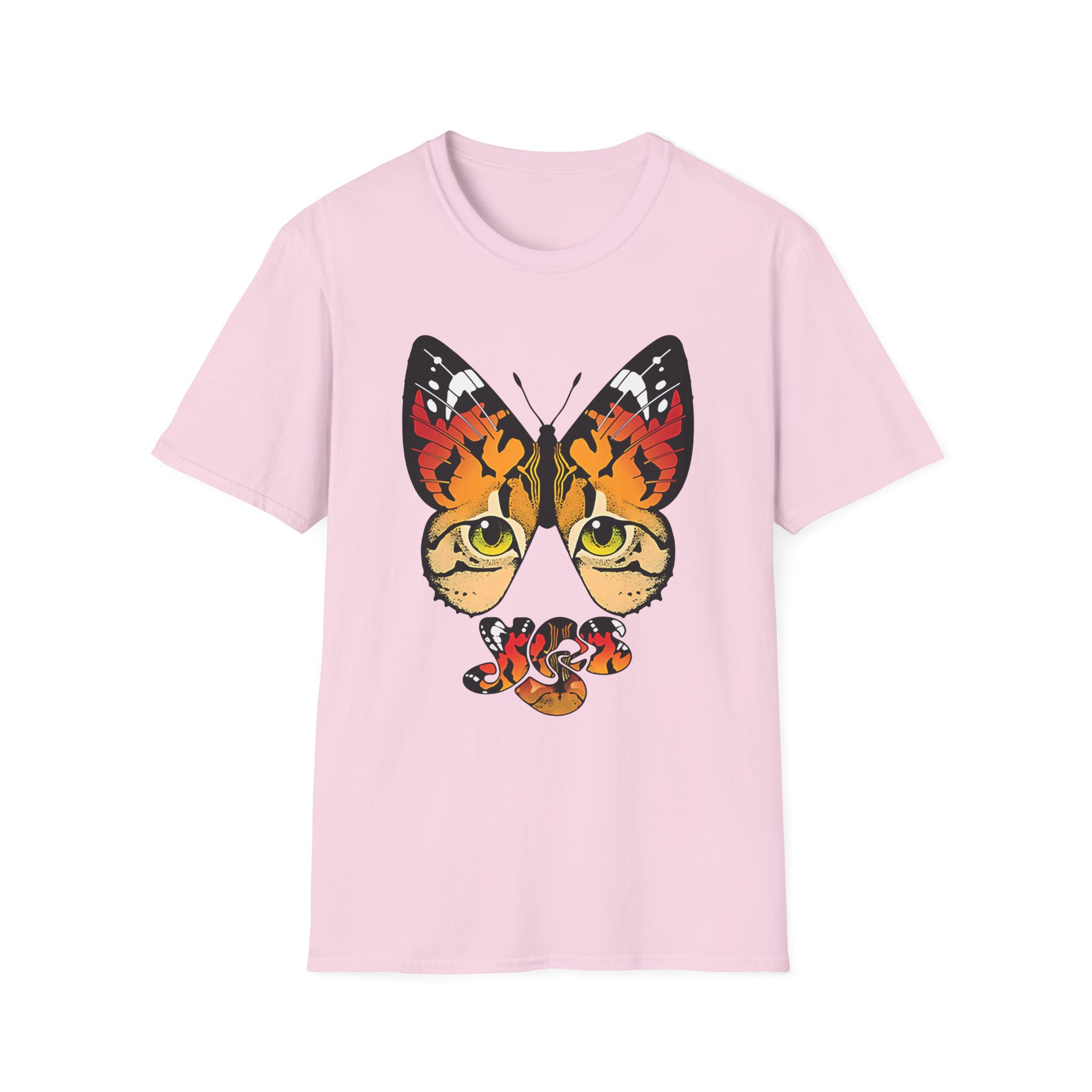 Yes Monarch Eyes Logo Unisex Softstyle T-Shirt