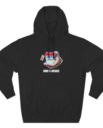 Kanel Joseph Bam Sperm Cup Three-Panel Fleece Hoodie