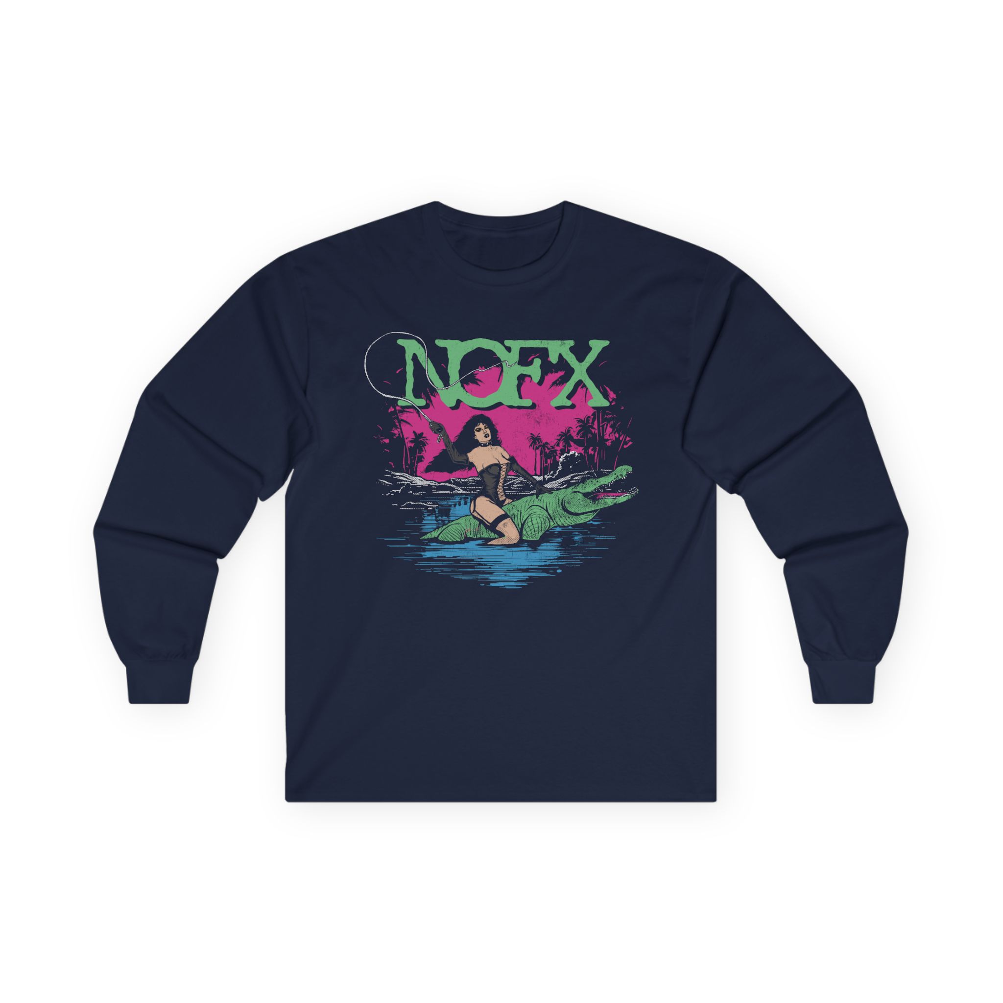 Nofx Gator Unisex Ultra Cotton Long Sleeve Tee