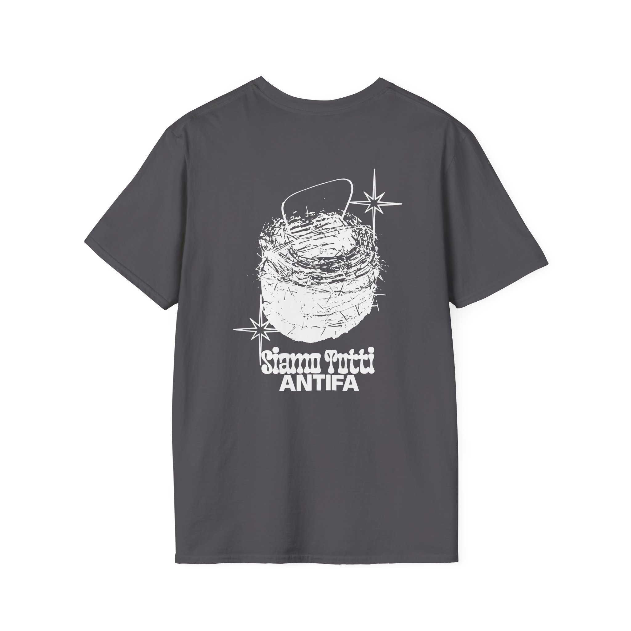 Disarstar Siamo Tutti Antifa Unisex Softstyle T-Shirt