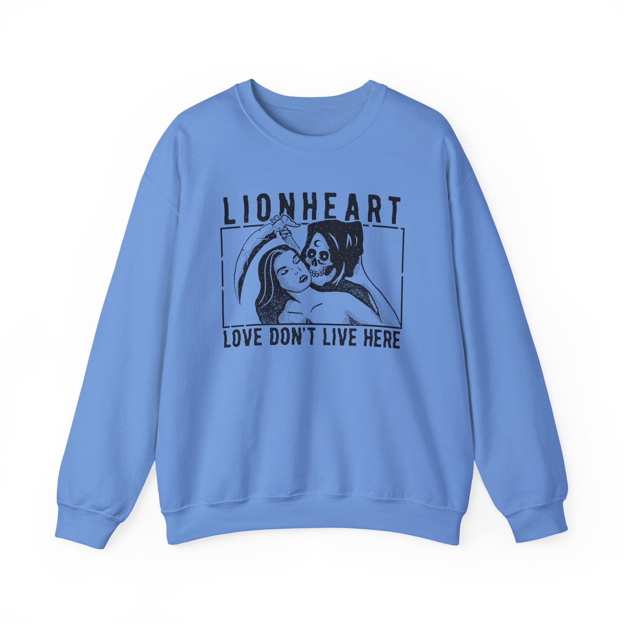 Lionheart "Love Don't Reaper" Unisex Heavy Blendâ„¢ Crewneck Sweatshirt