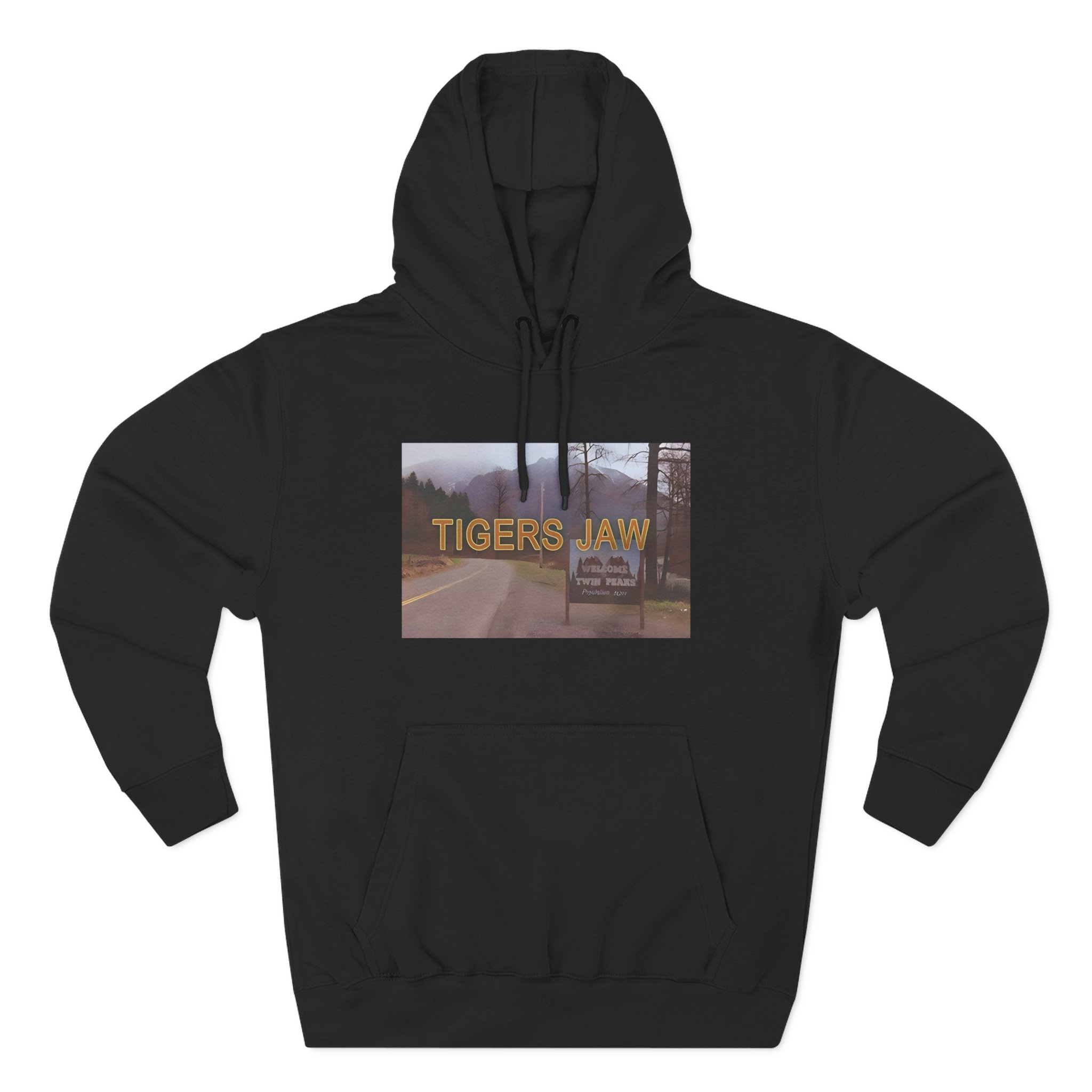 Tigers Jaw Twin Peaks Three-Panel Fleece Hoodie