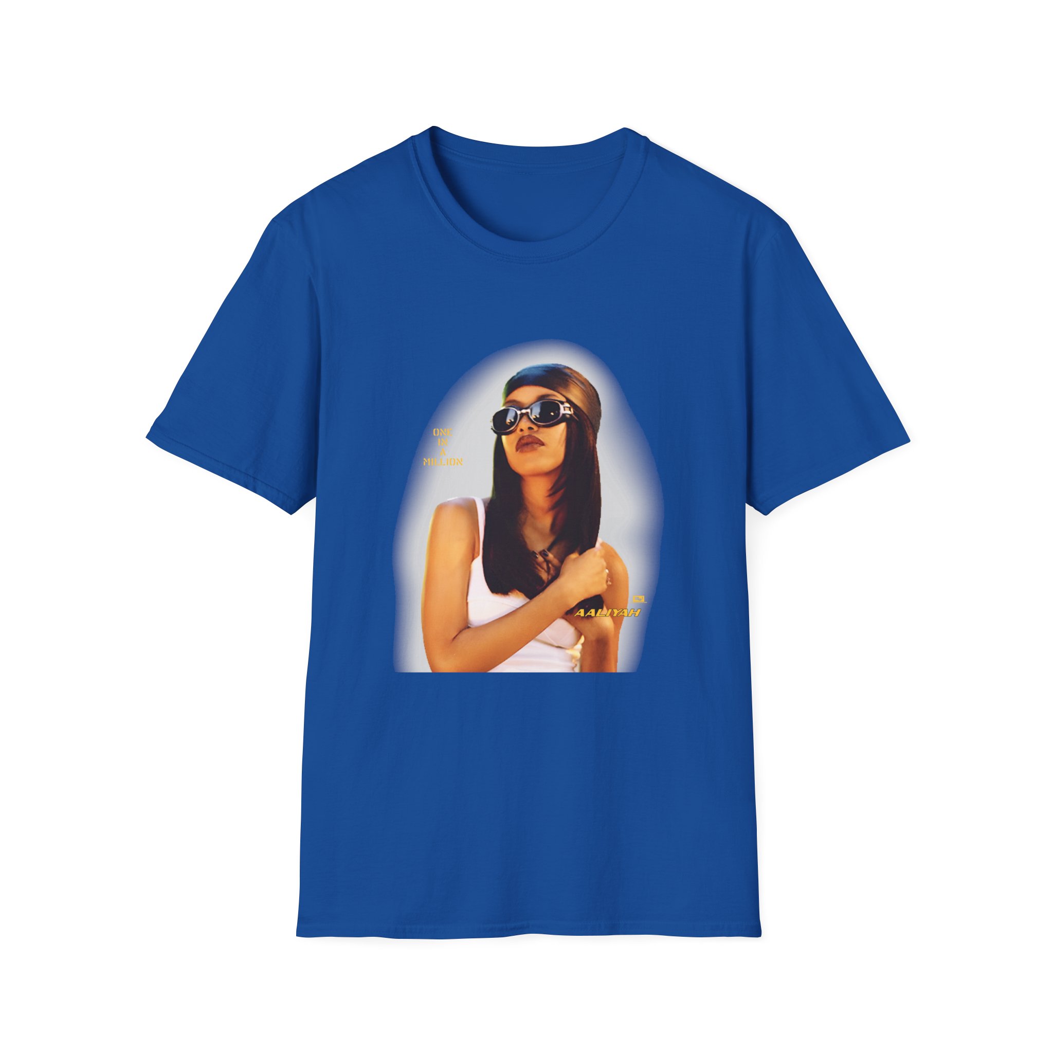 Aaliyah Oiam Portrait Unisex Softstyle T-shirt