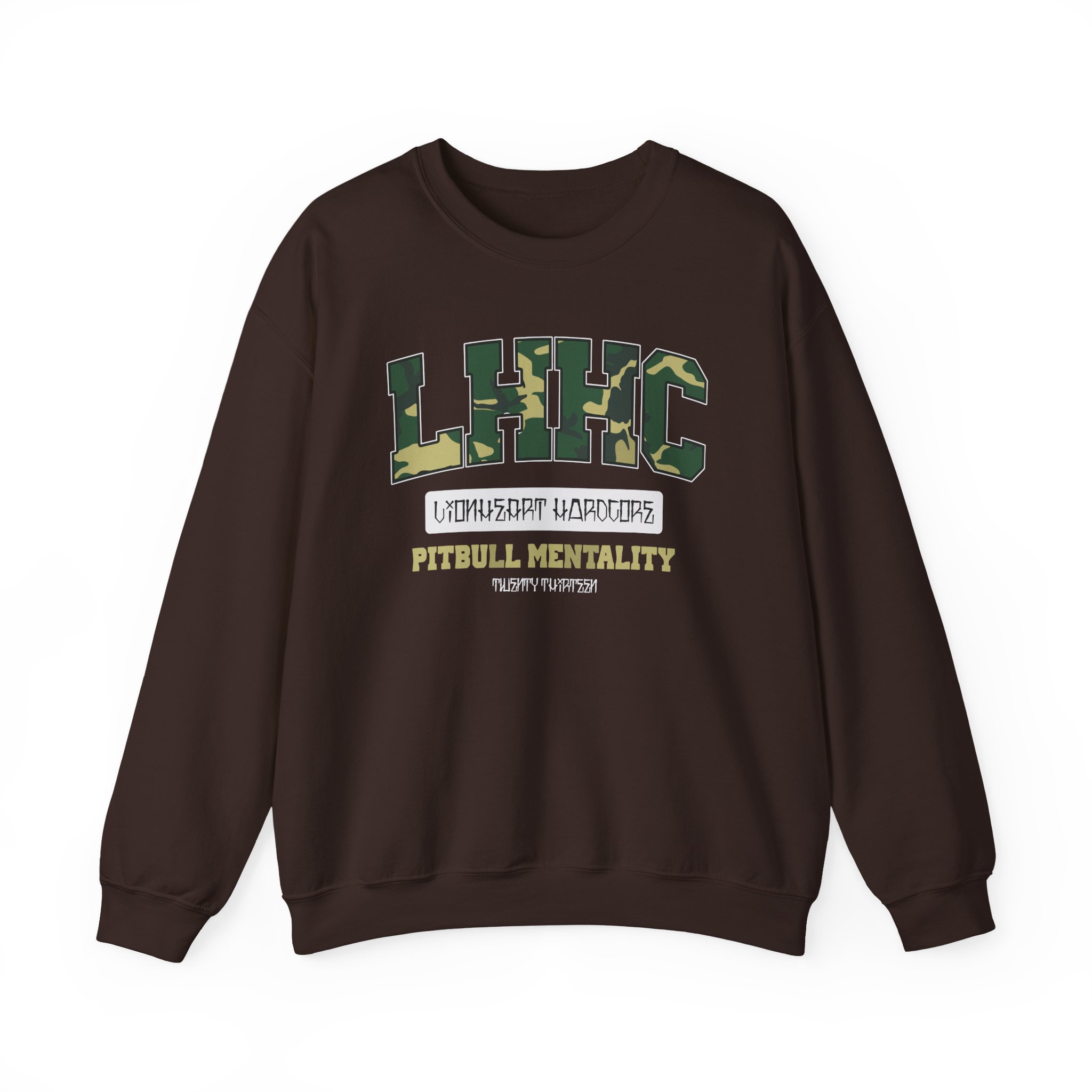 Lionheart "Pitbull Camo" Unisex Heavy Blendâ„¢ Crewneck Sweatshirt
