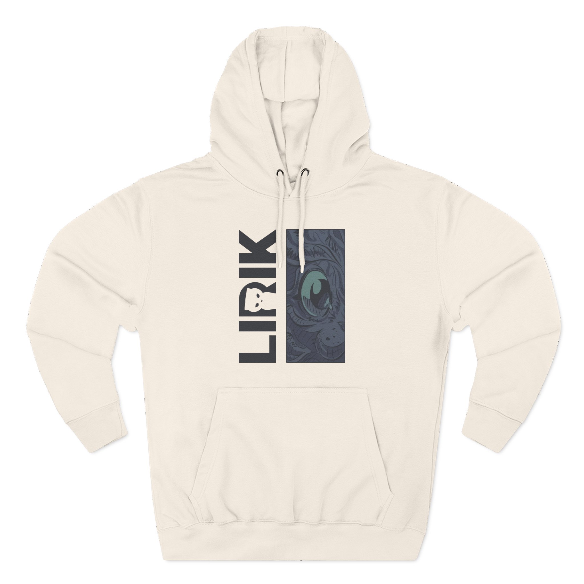 Lirik Mightnight Stealth Three-Panel Fleece Hoodie