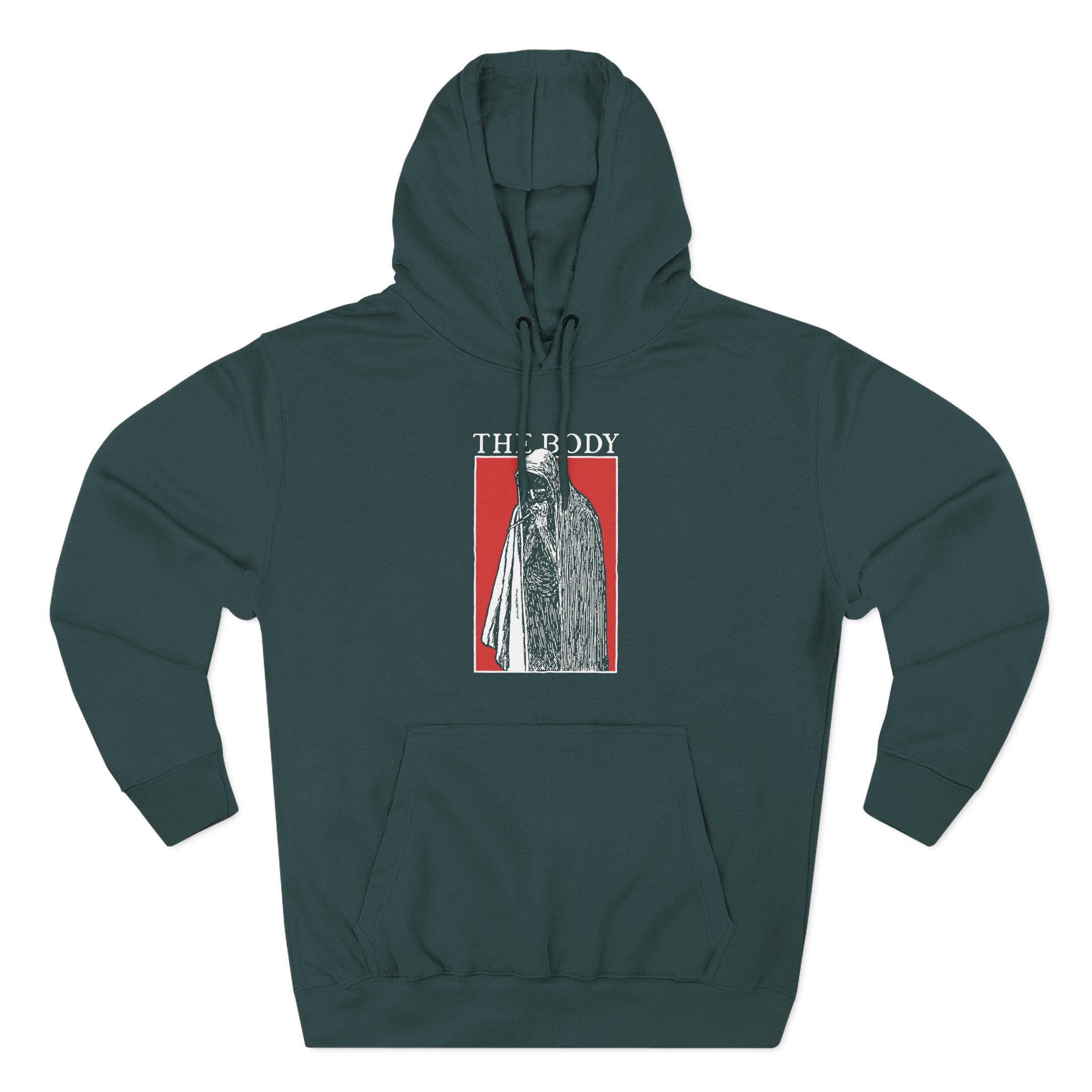 The Body Forfeit Three-Panel Fleece Hoodie