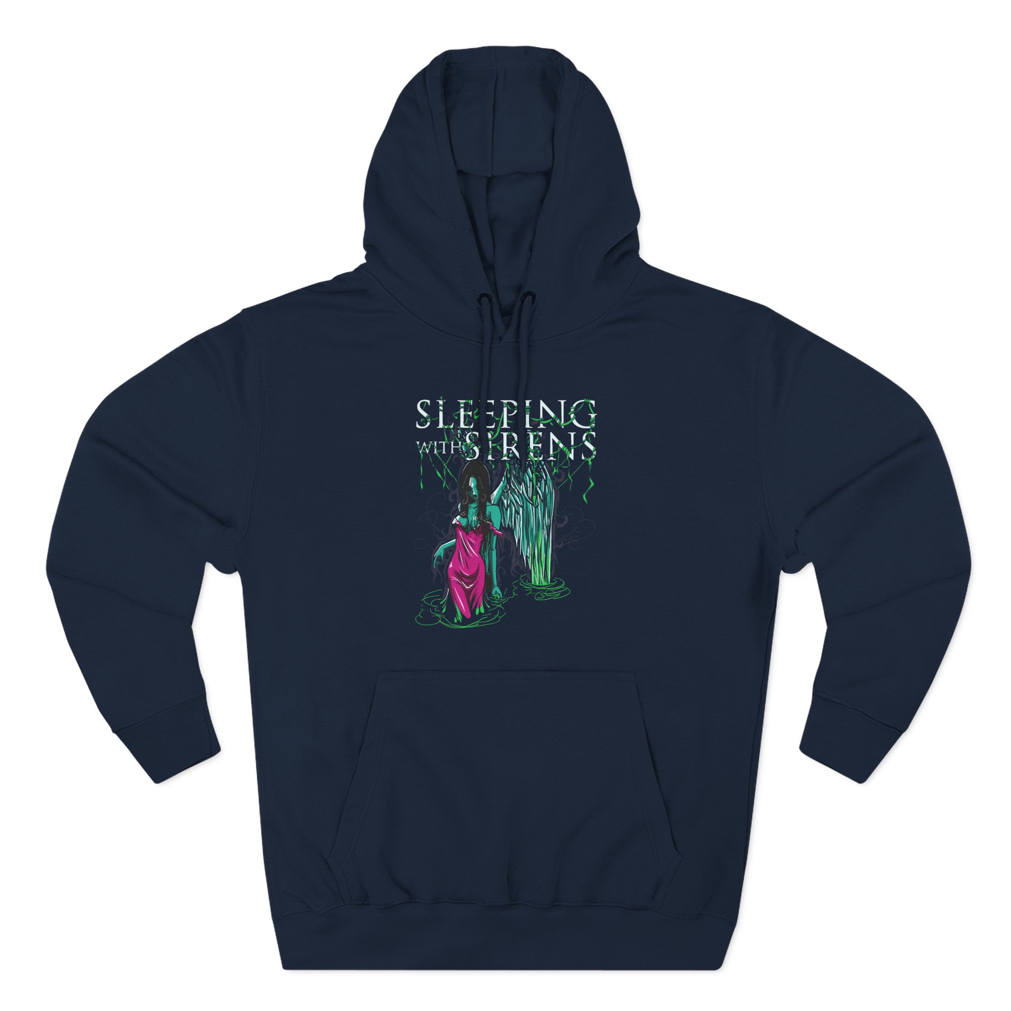 Sleeping With Sirens Three-Panel Fleece Hoodie