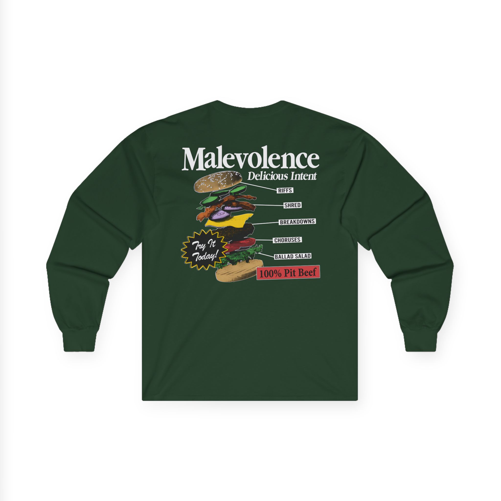 Malevolence Pit Beef Unisex Ultra Cotton Long Sleeve Tee