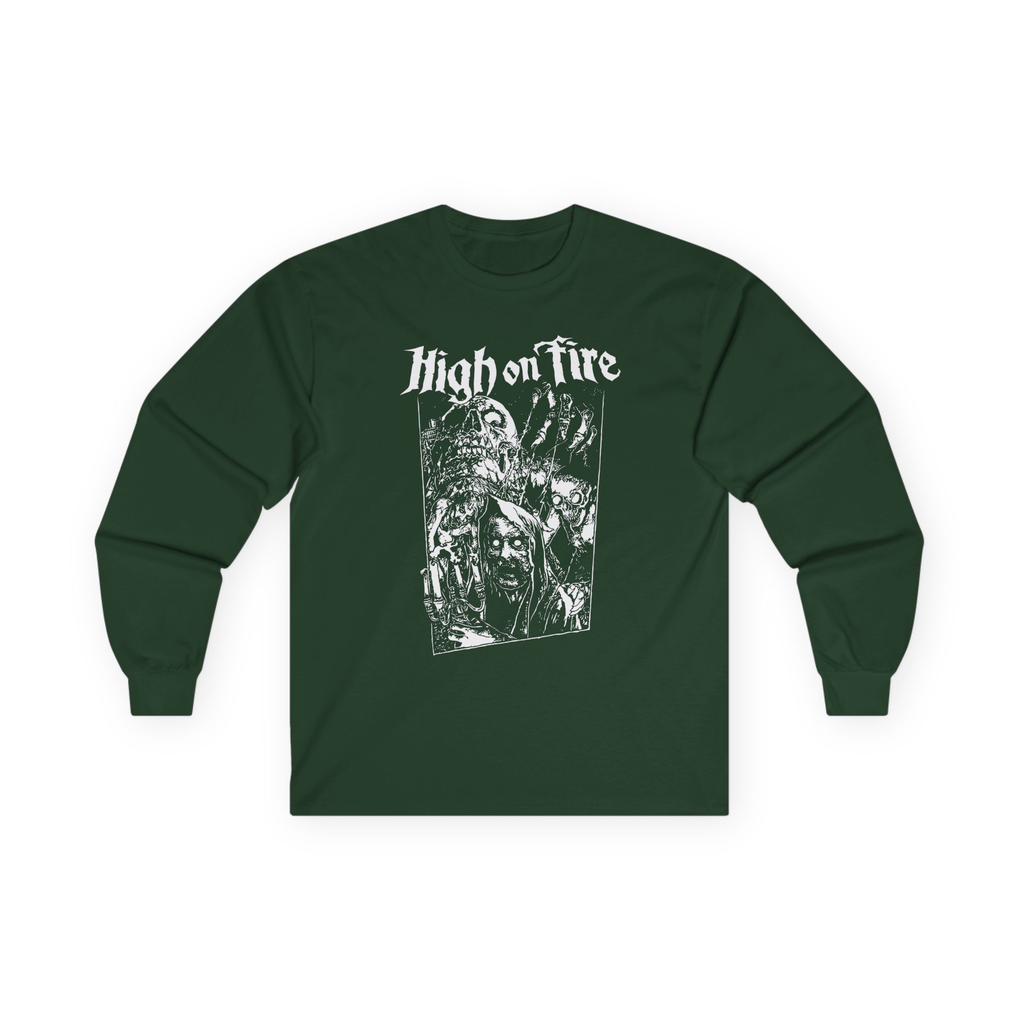 High on Fire Horror Unisex Ultra Cotton Long Sleeve Tee