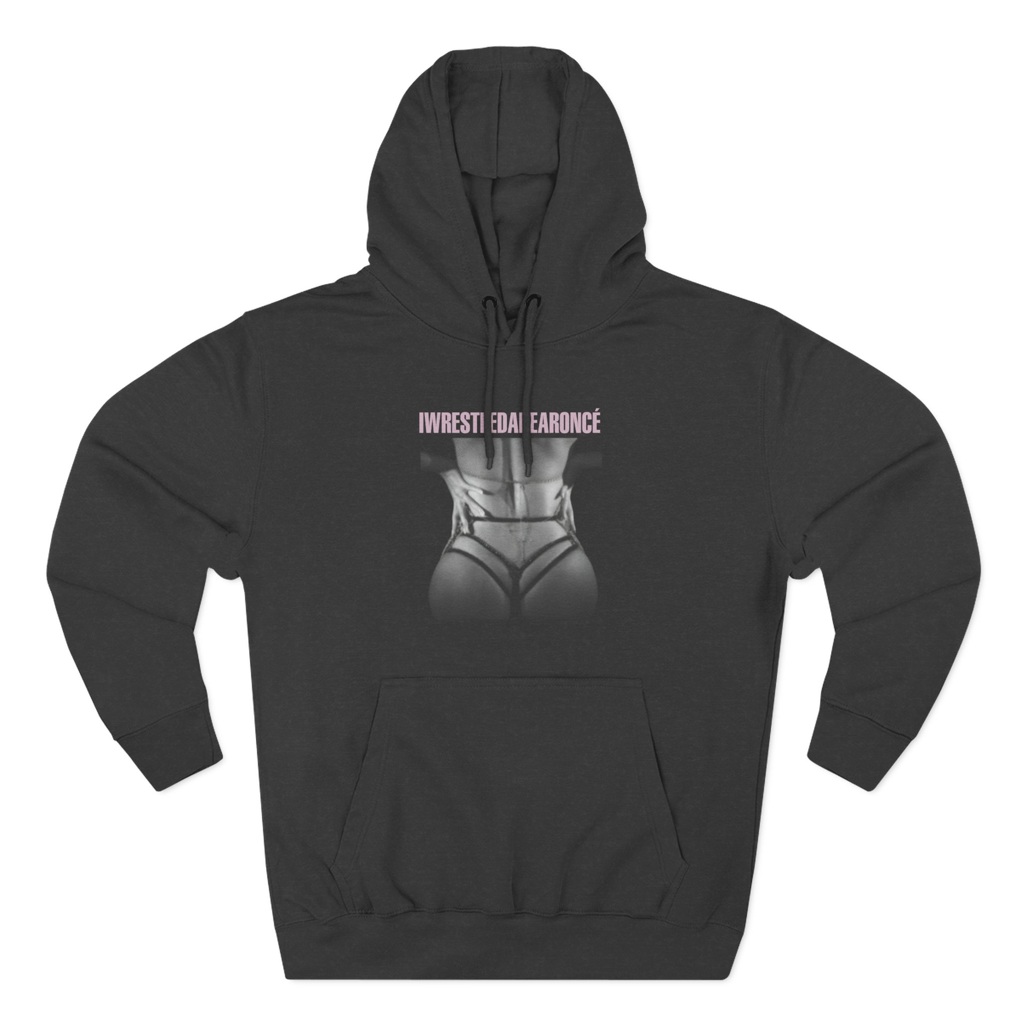 Iwrestledabearonce Three-Panel Fleece Hoodie