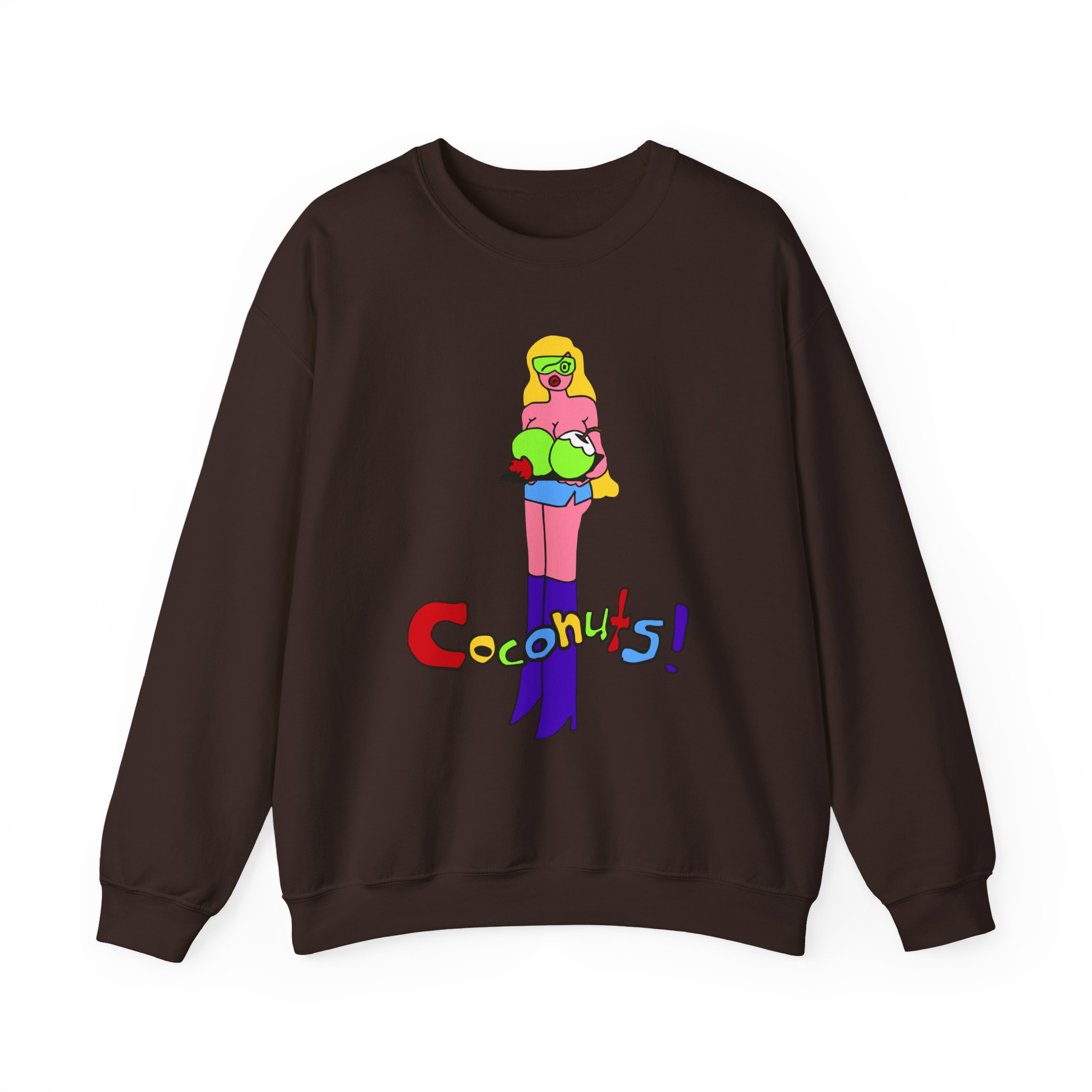 Kim Petras Coconuts Unisex Heavy Blendâ„¢ Crewneck Sweatshirt