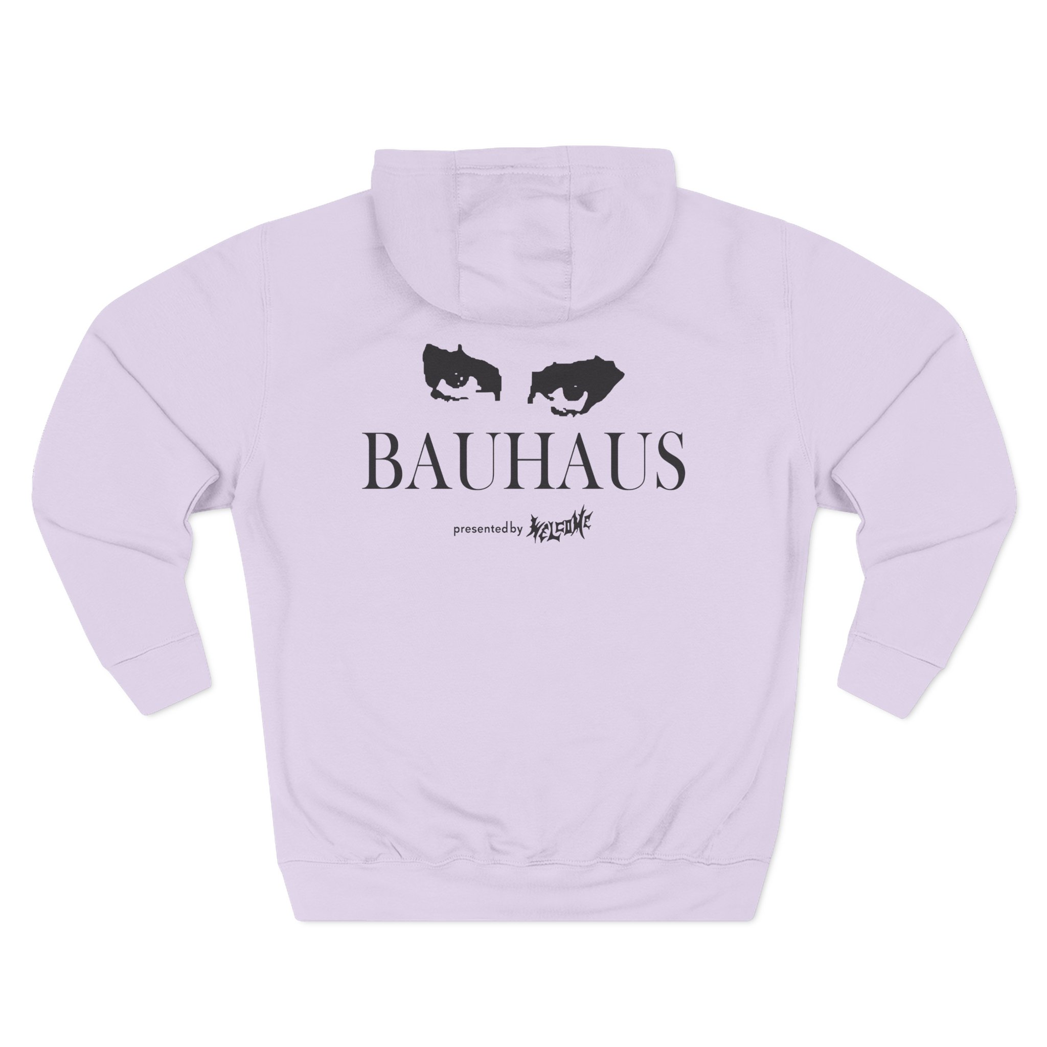 Bauhaus Three-Panel Fleece Hoodie