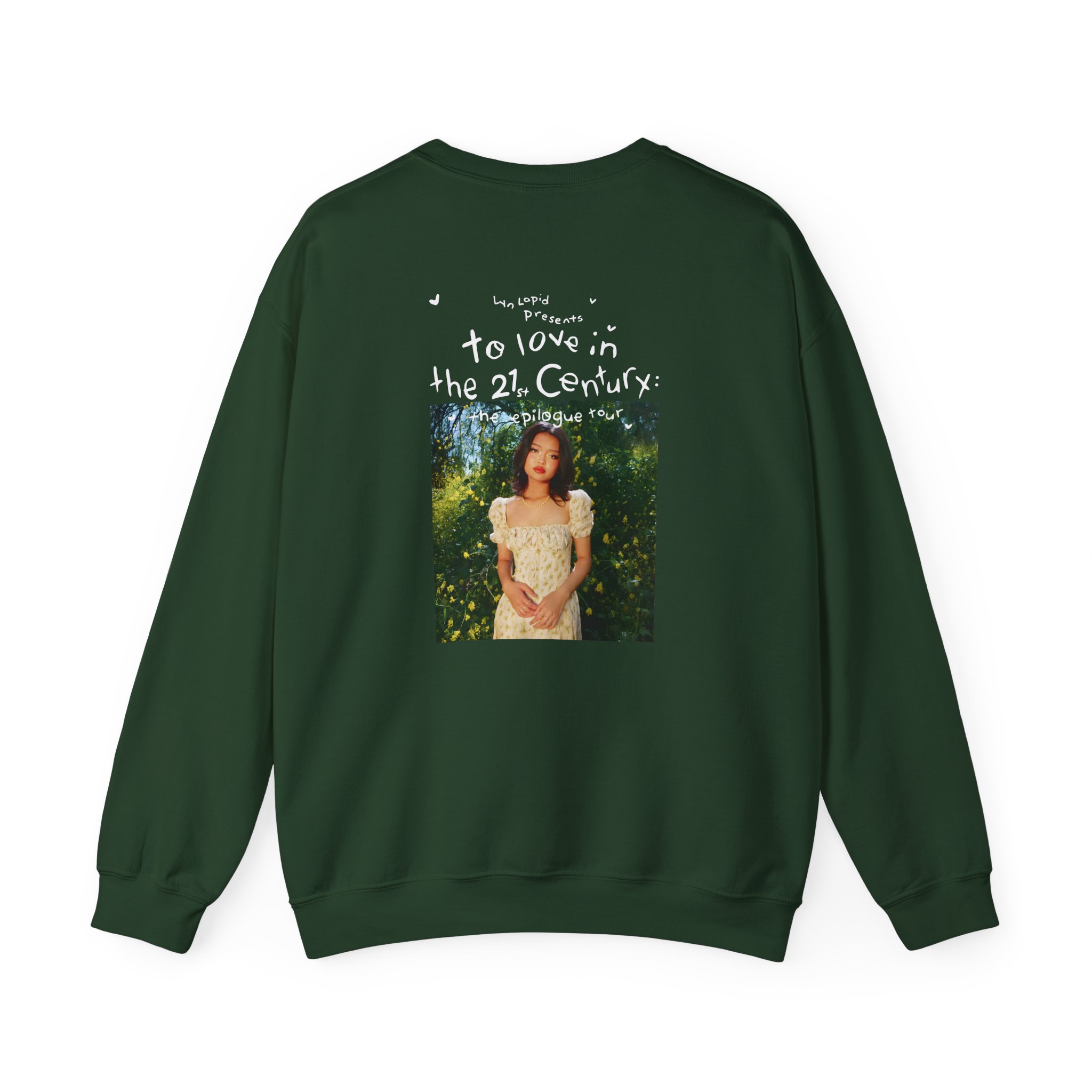 Lyn Lapid to Love in the 21st Century Tour Unisex Heavy Blendâ„¢ Crewneck Sweatshirt