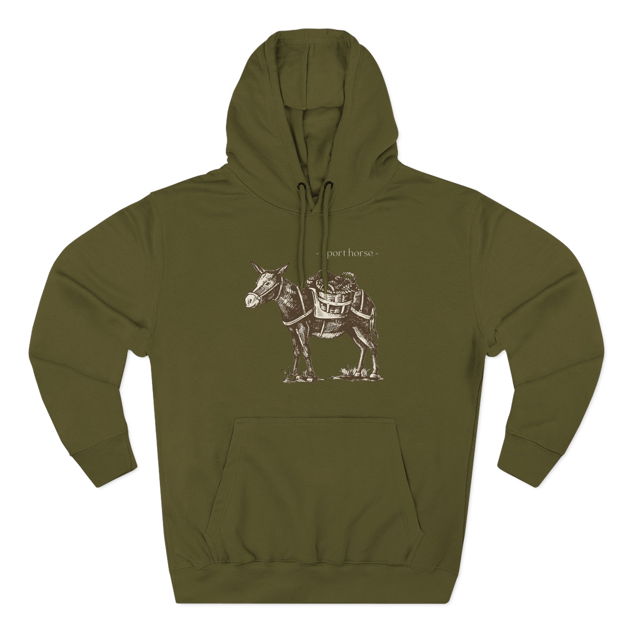 Mumbo Jumbo Sport Horse Three-Panel Fleece Hoodie