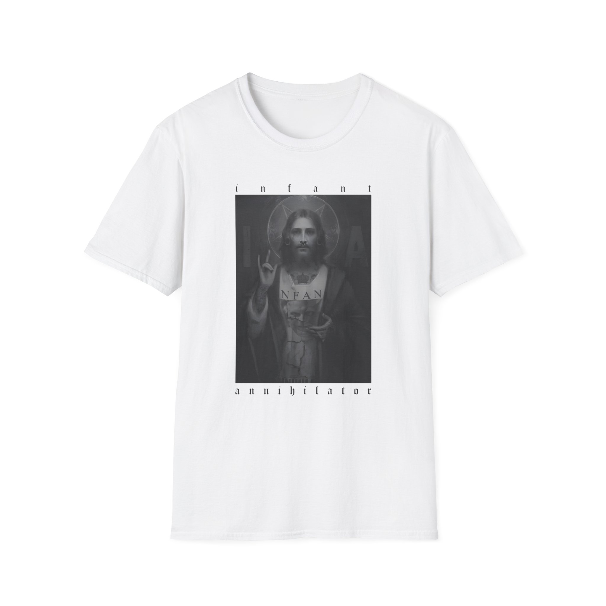 Infant Annihilator Jesus Unisex Softstyle T-Shirt