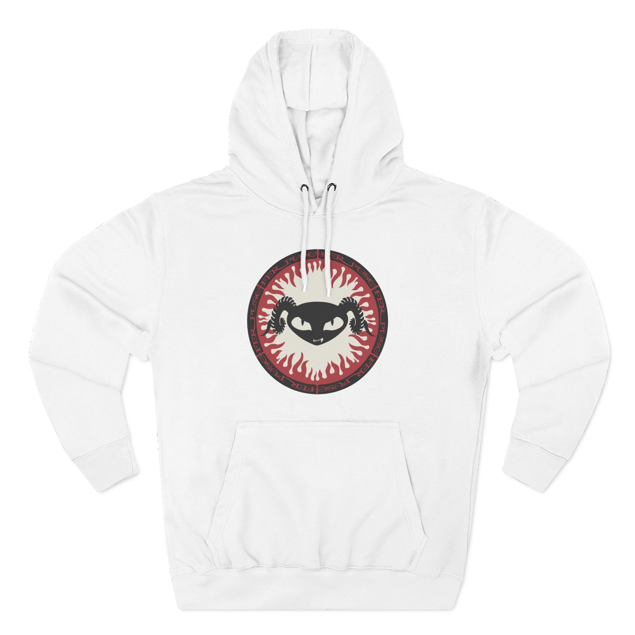 Puscifer Flame Logo Three-Panel Fleece Hoodie