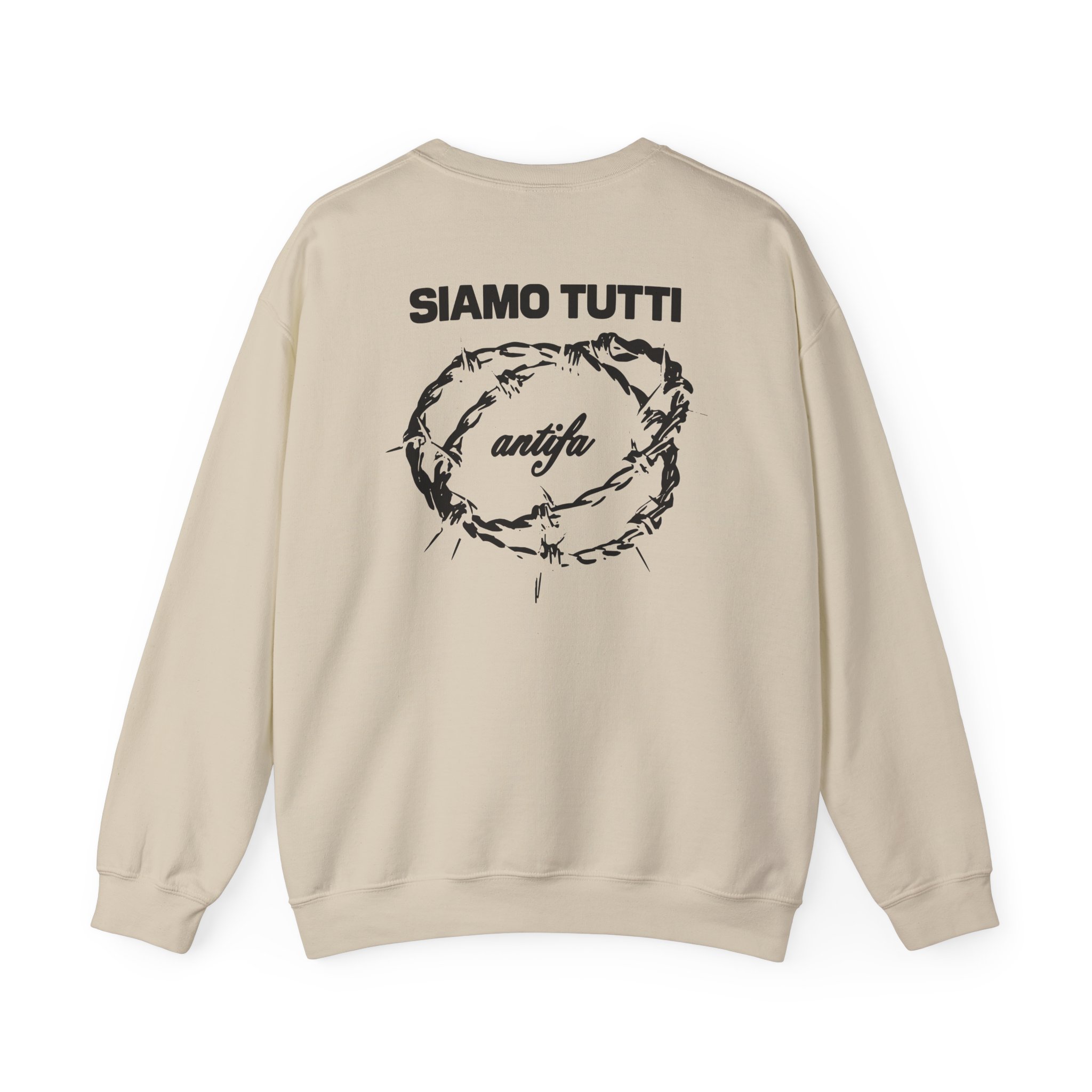 Disarstar Siamo Tutti Antifa Unisex Heavy Blendâ„¢ Crewneck Sweatshirt