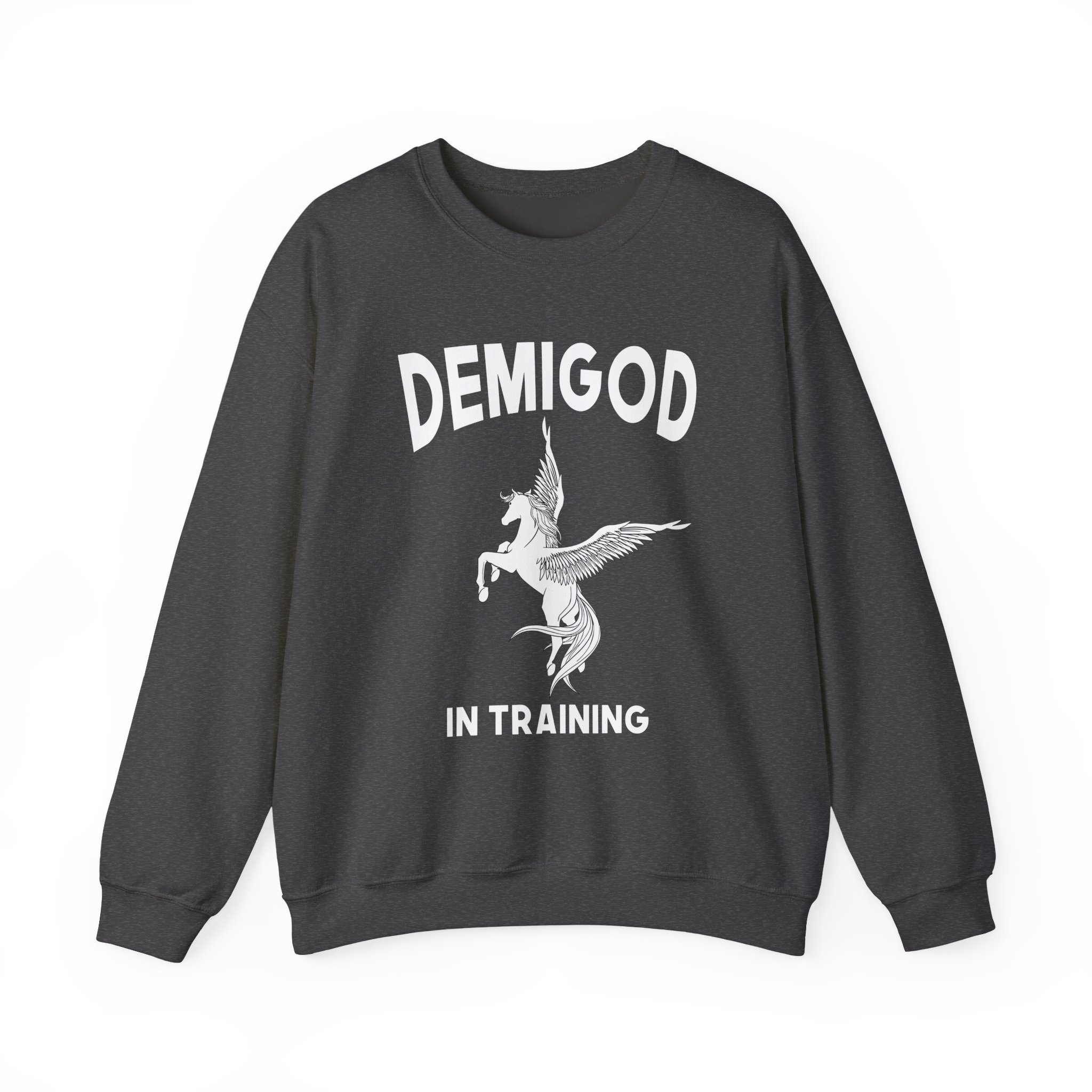 Percy Jackson Demigod in Training Unisex Heavy Blendâ„¢ Crewneck Sweatshirt