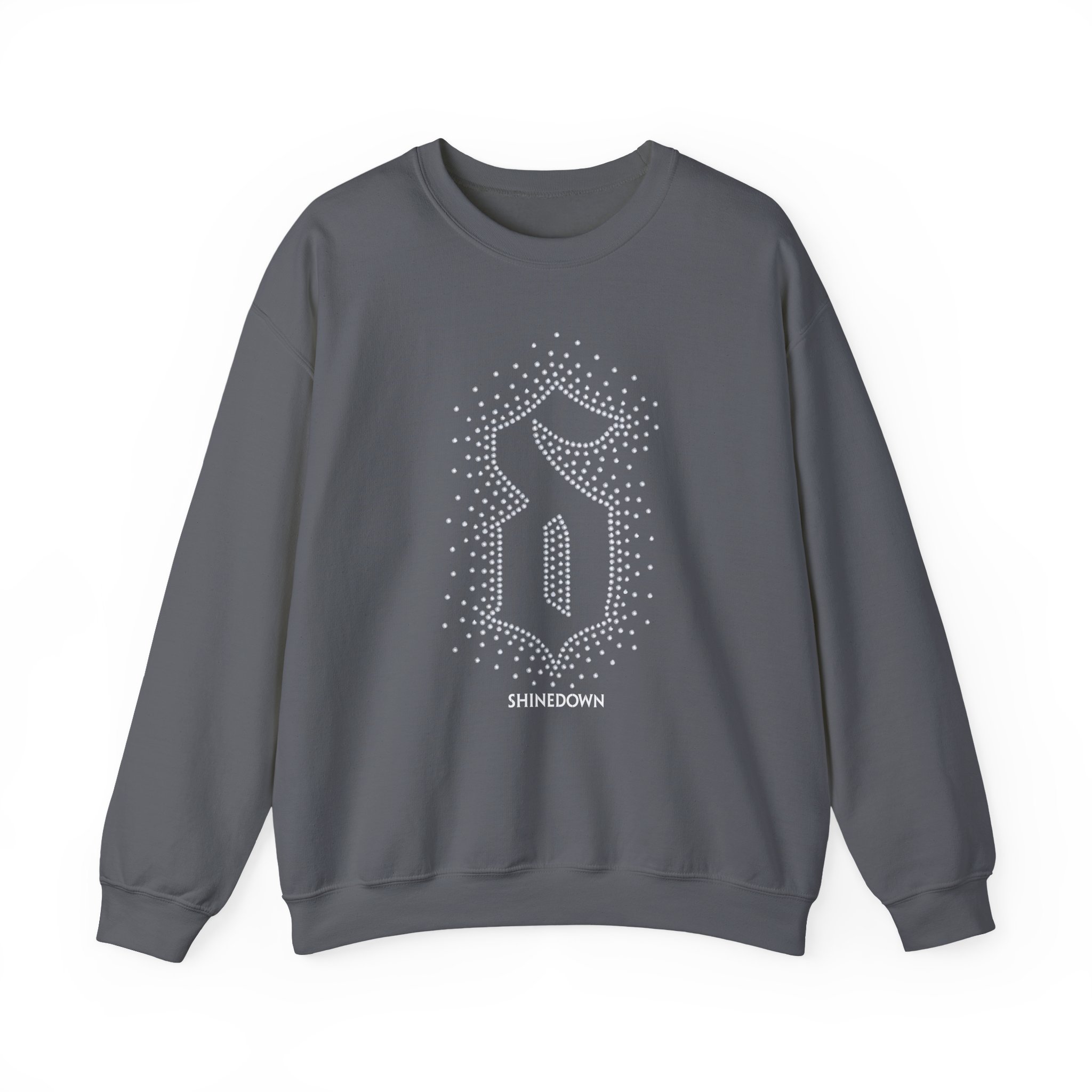 Shinedown Rhinestone Unisex Heavy Blendâ„¢ Crewneck Sweatshirt