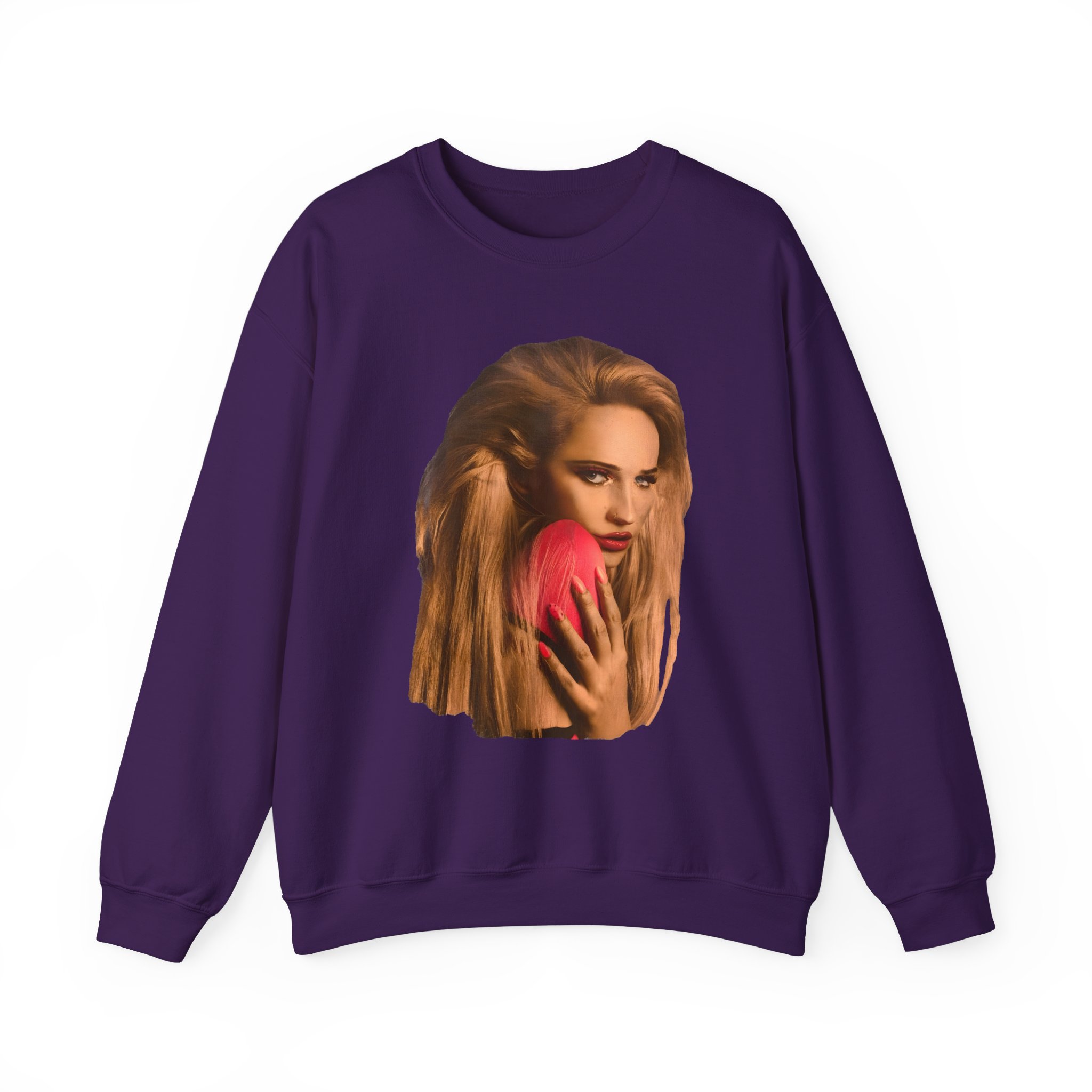 Kim Petras Glam Shot Unisex Heavy Blendâ„¢ Crewneck Sweatshirt