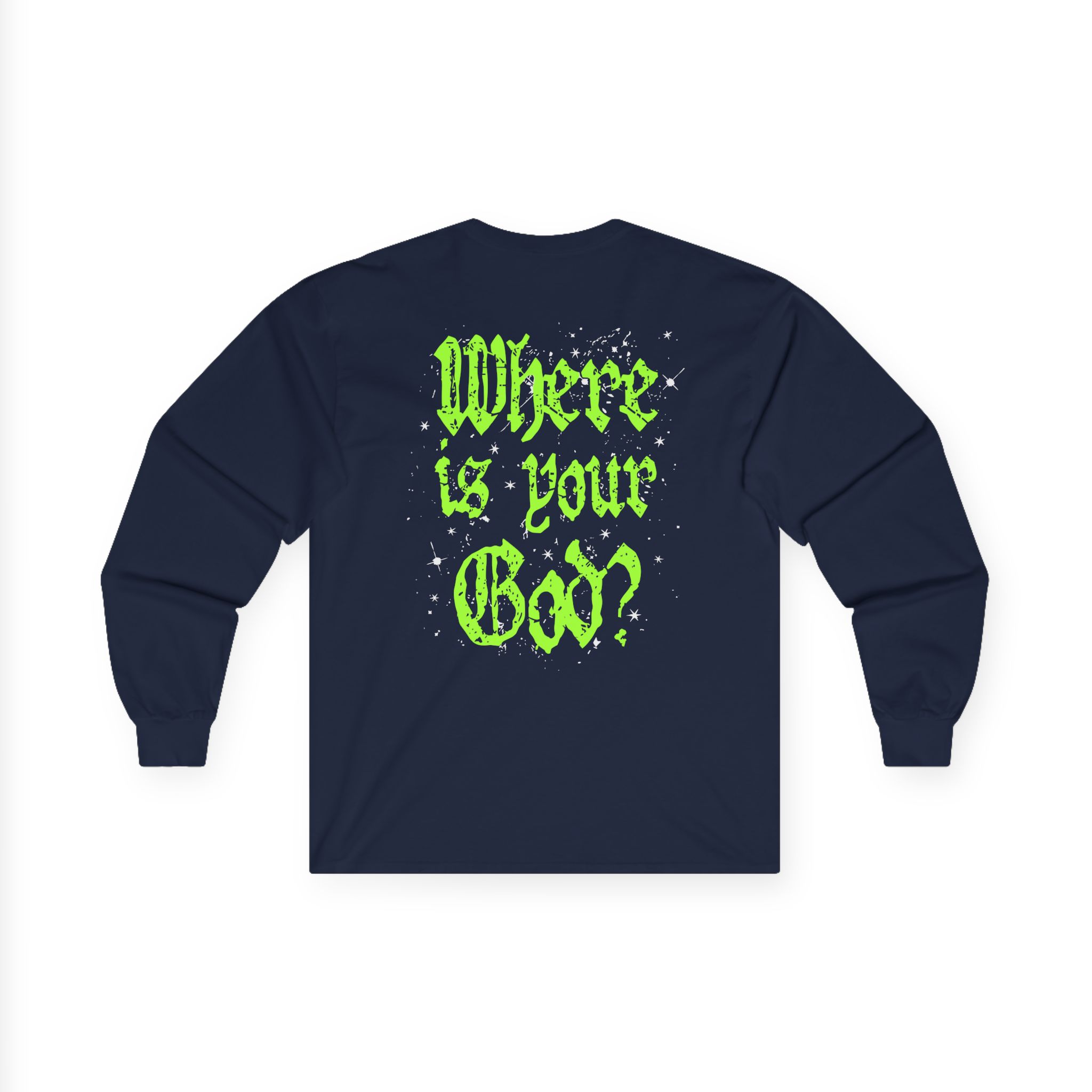 Suicide Silence Unanswered Neon Unisex Ultra Cotton Long Sleeve Tee