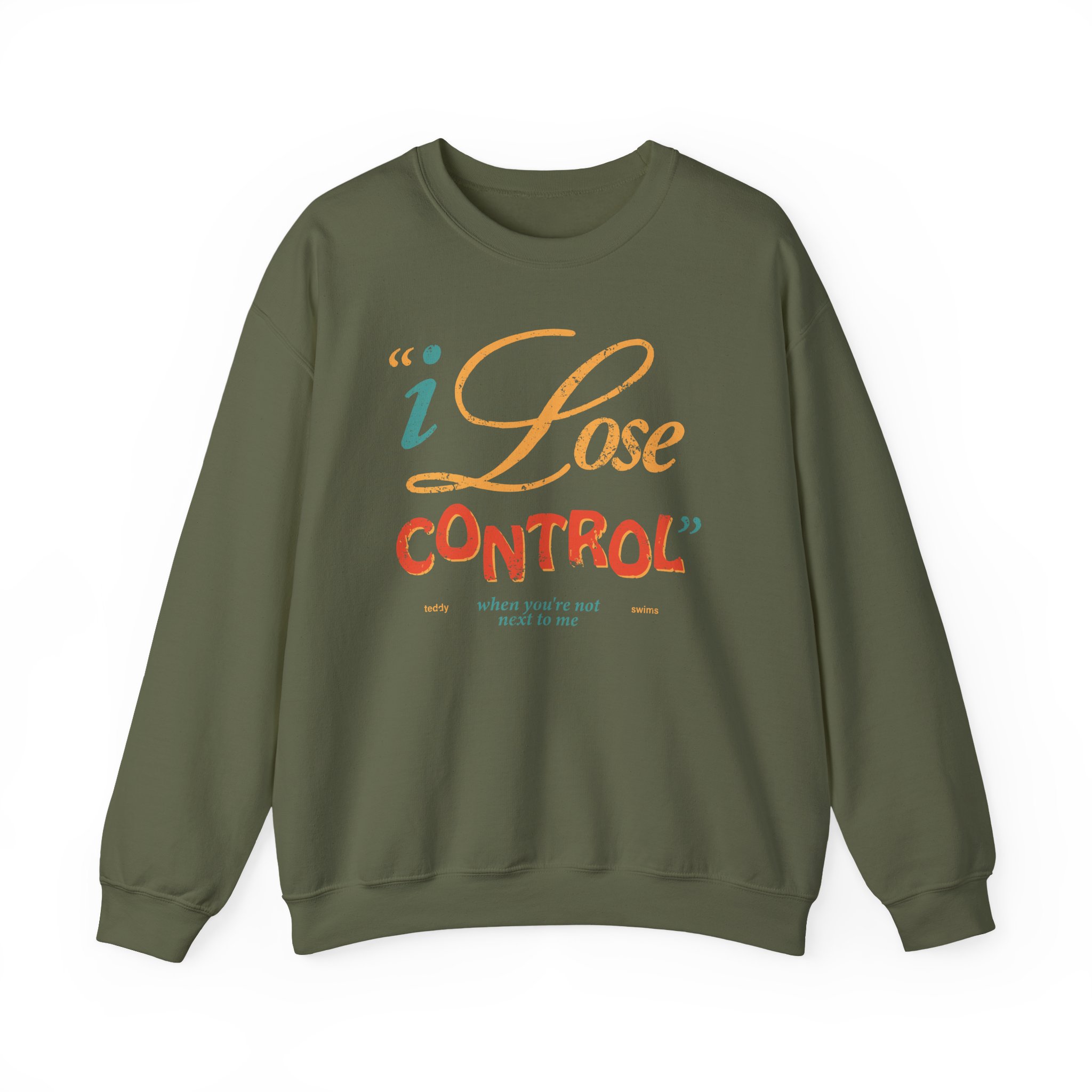 Teddy Swims Lose Control Unisex Heavy Blend Crewneck Sweatshirt