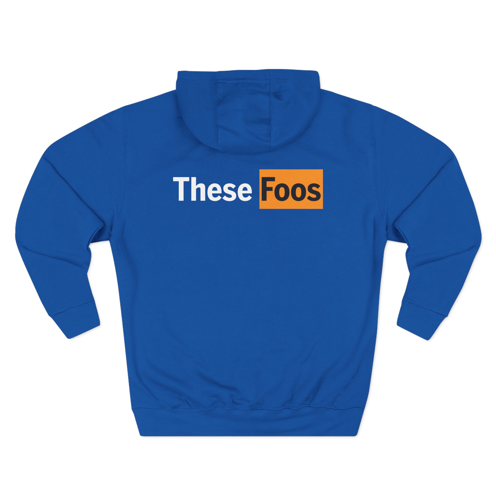 These Foos Three-Panel Fleece Hoodie
