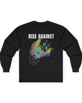 Rise Against Projecting Skull Unisex Ultra Cotton Long Sleeve Tee