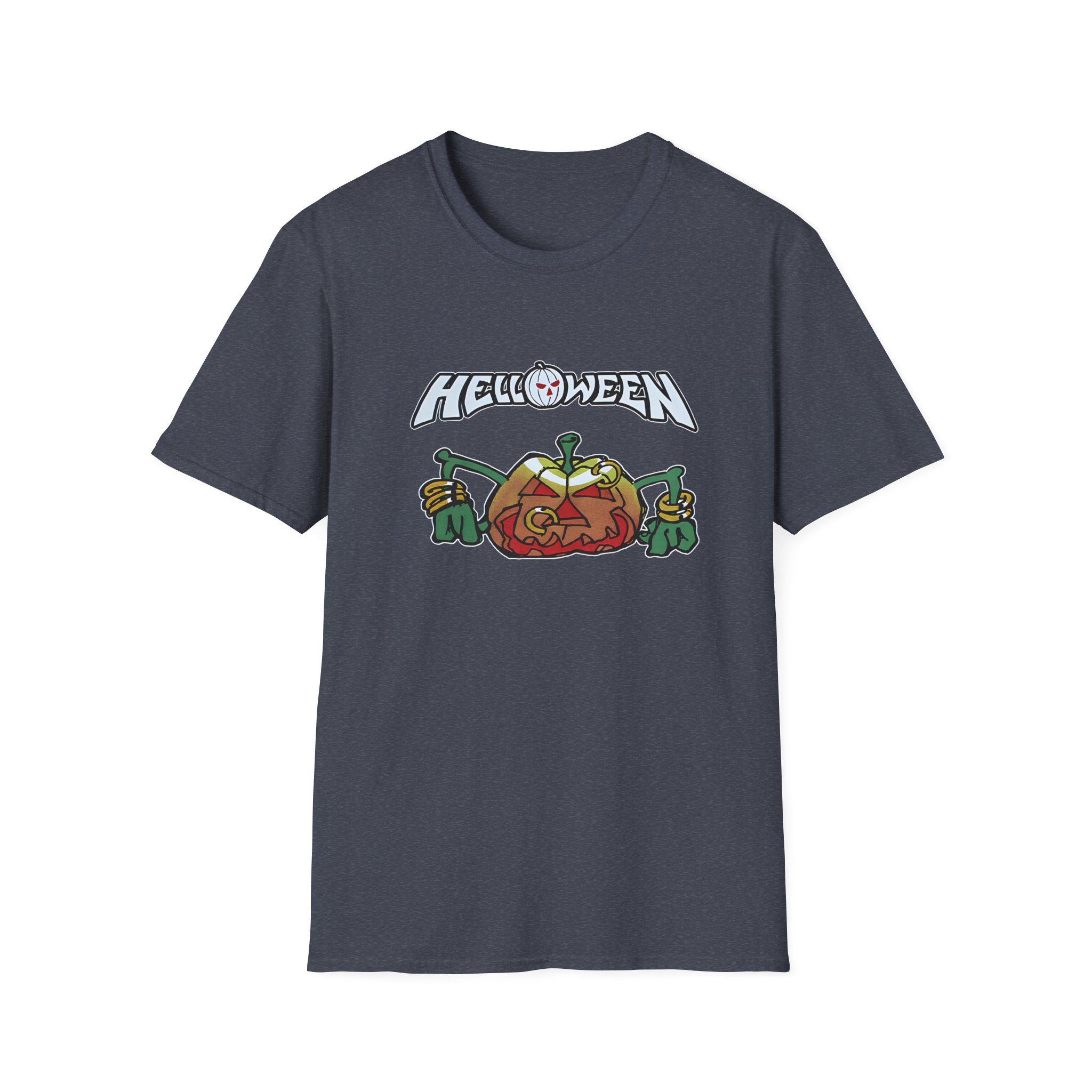 Helloween Rings Pumpkin Unisex Softstyle T-Shirt
