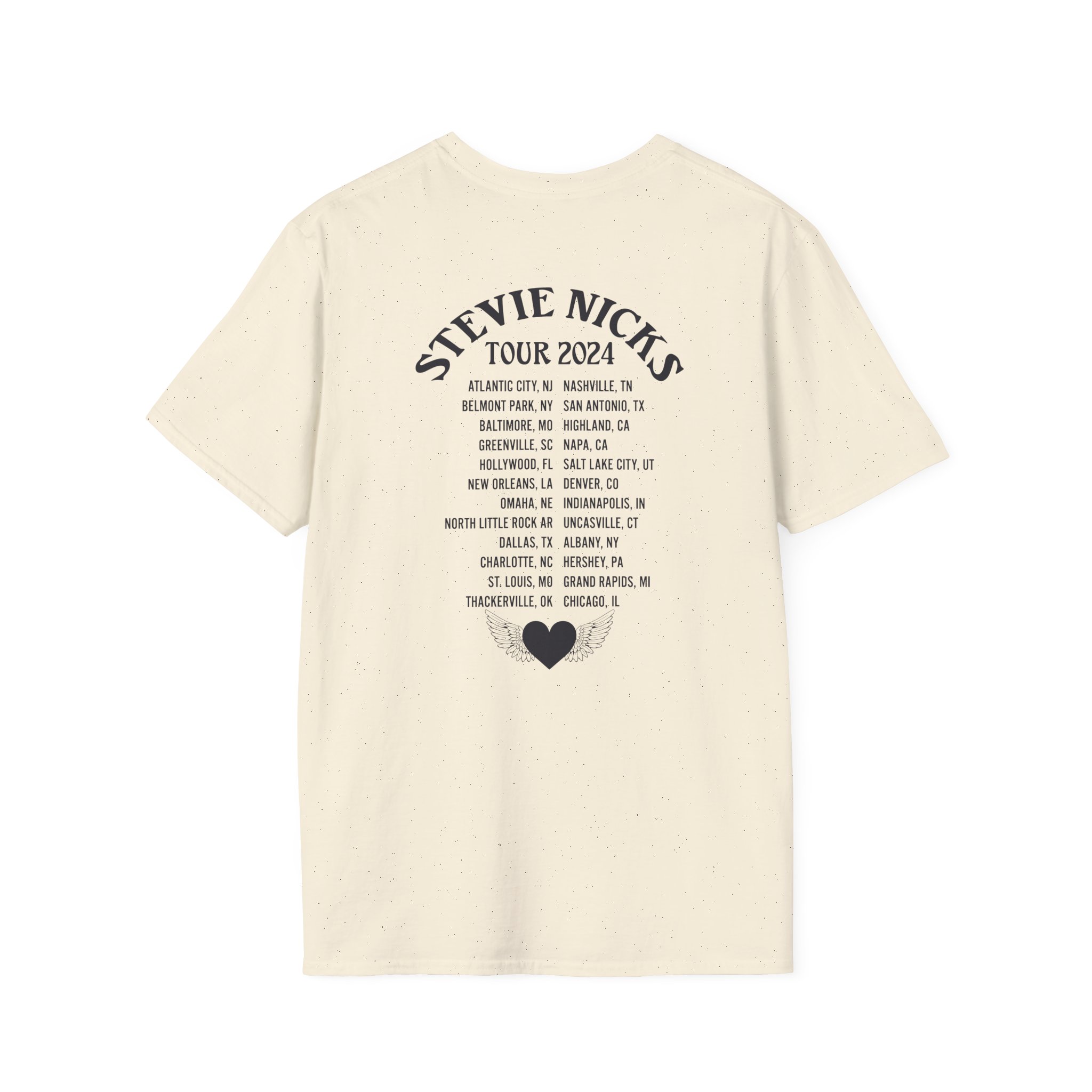 Stevie Nicks Tour Unisex Softstyle T-Shirt