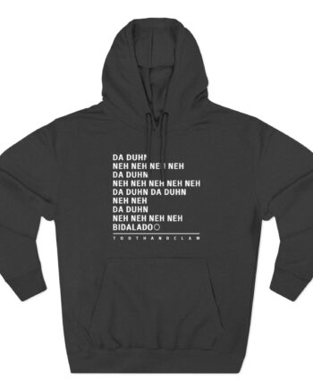Animals as Leaders Tooth and Claw Lyric Three-Panel Fleece Hoodie