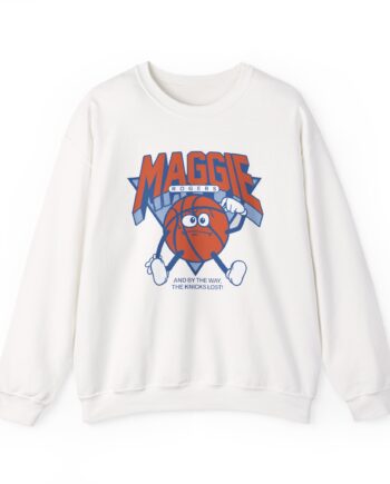 Maggie Rogers and by the Way the Knicks Lost Unisex Heavy Blend™ Crewneck Sweatshirt