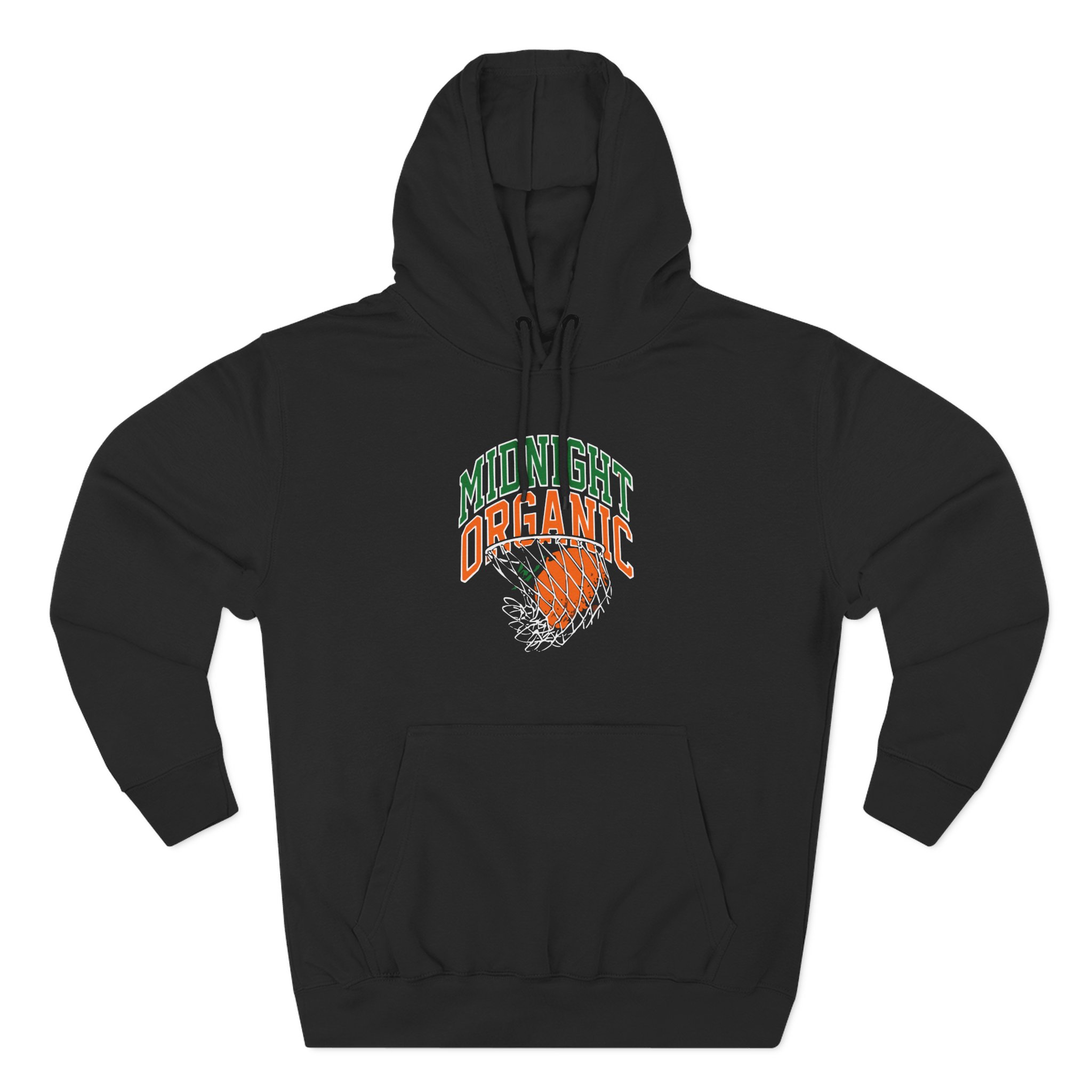 Larry June Midnight Organic Three-Panel Fleece Hoodie