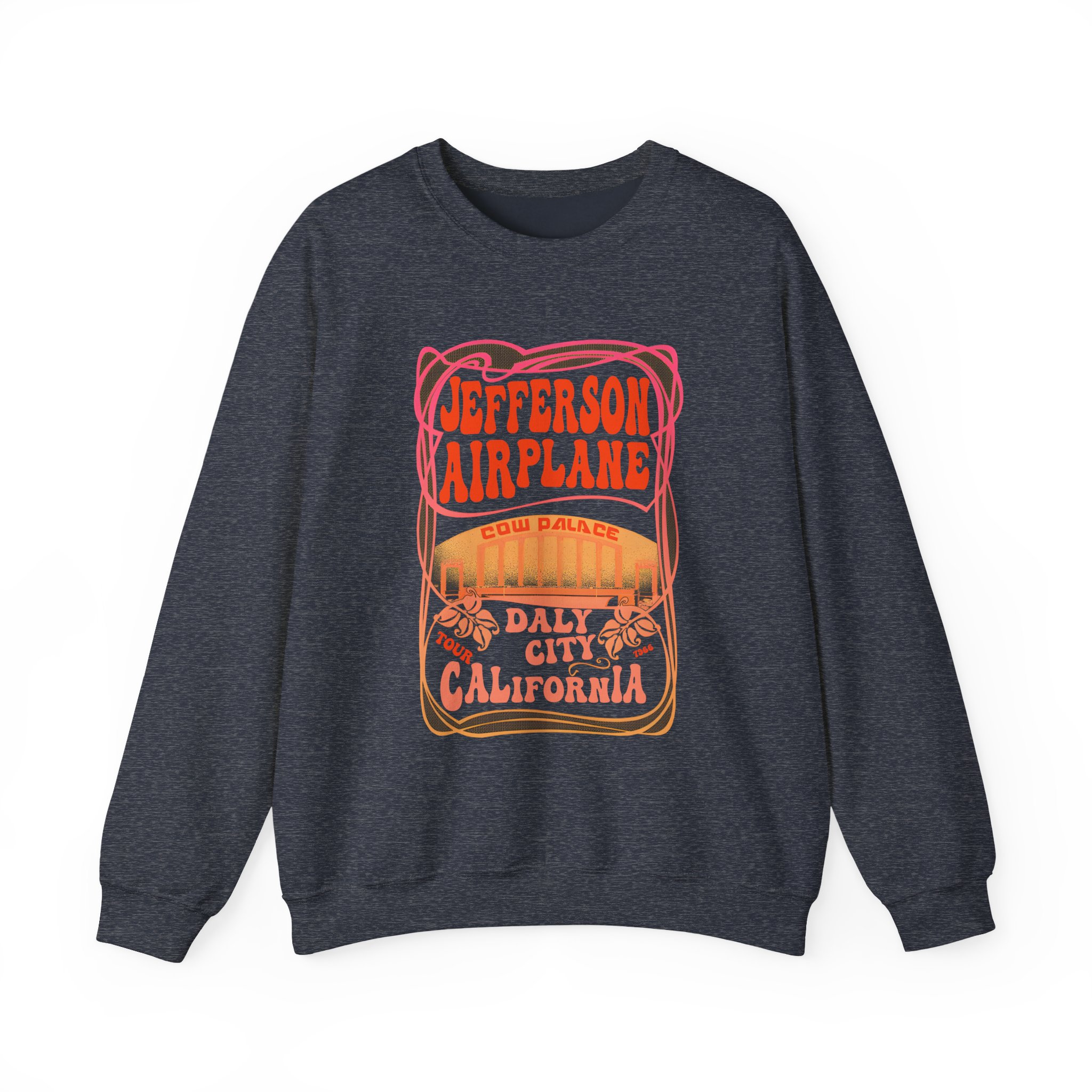 Jefferson Airplane Daly City Tour Unisex Heavy Blendâ„¢ Crewneck Sweatshirt