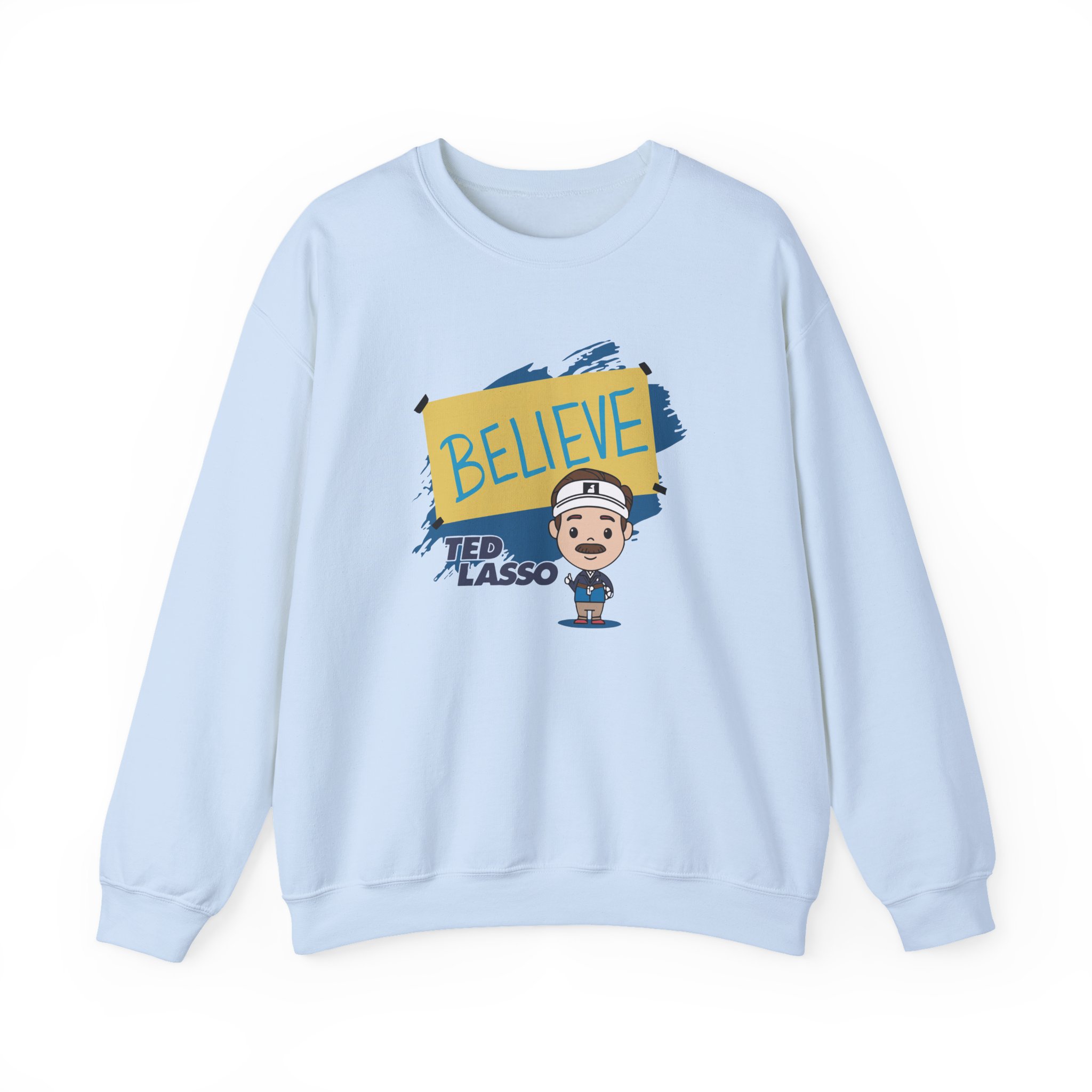 Ted Lasso Believe Unisex Heavy Blendâ„¢ Crewneck Sweatshirt