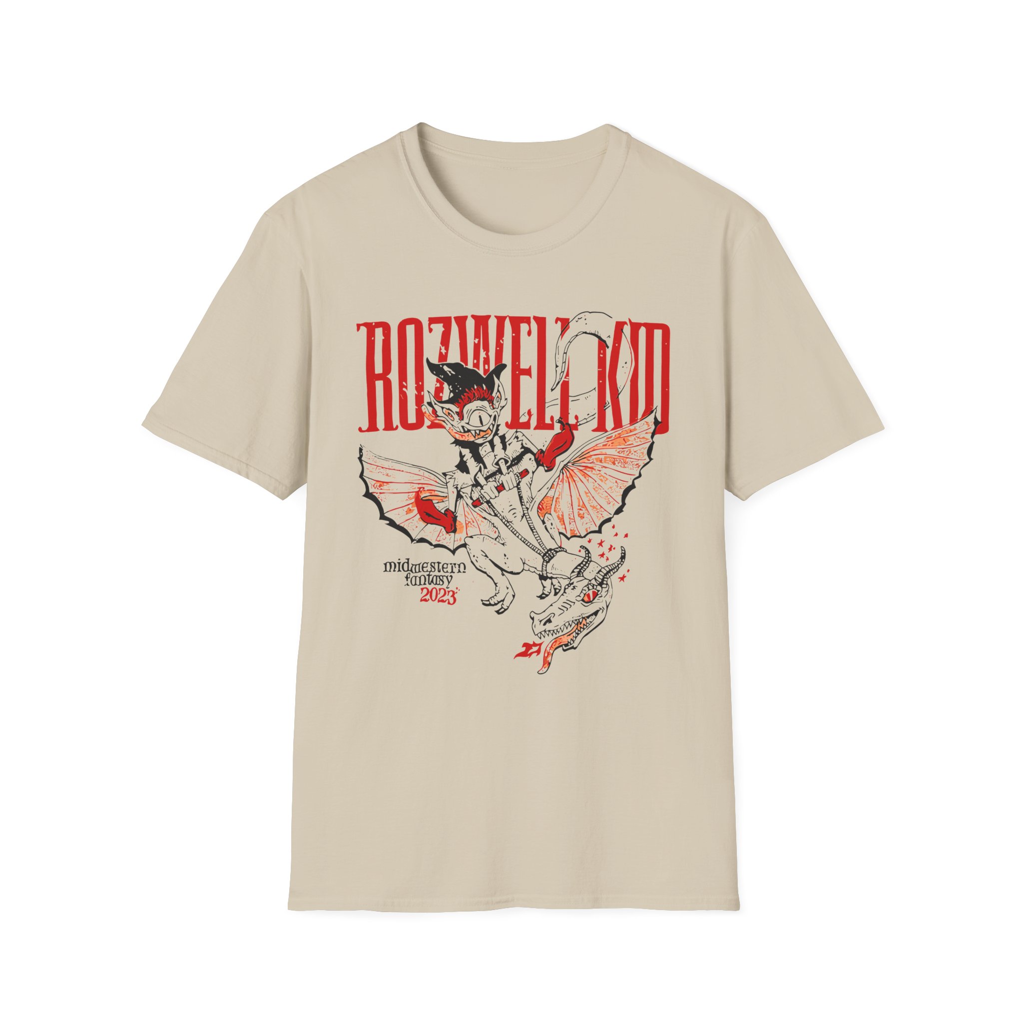 Rozwell Kid 2023 Midwestern Fantasy Tour Unisex Softstyle T-Shirt
