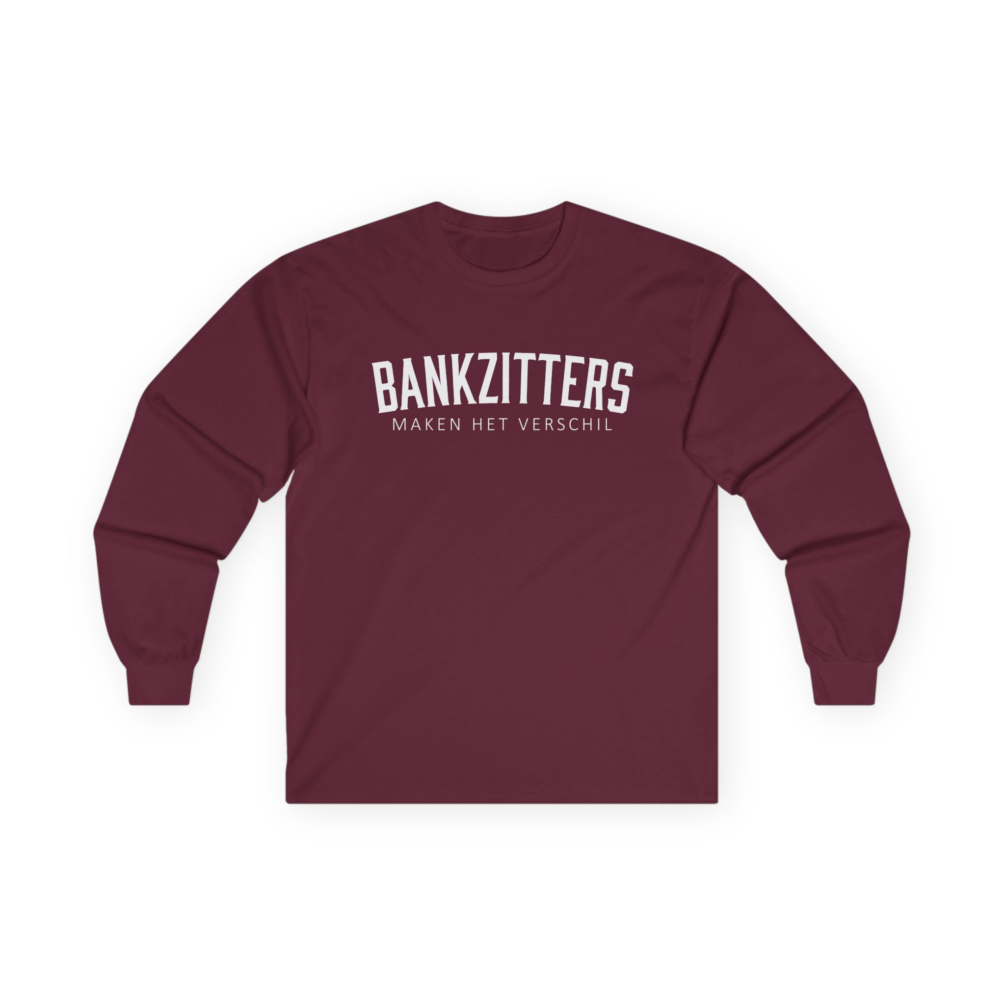 Bankzitters Maken Het Verschil Unisex Ultra Cotton Long Sleeve Tee