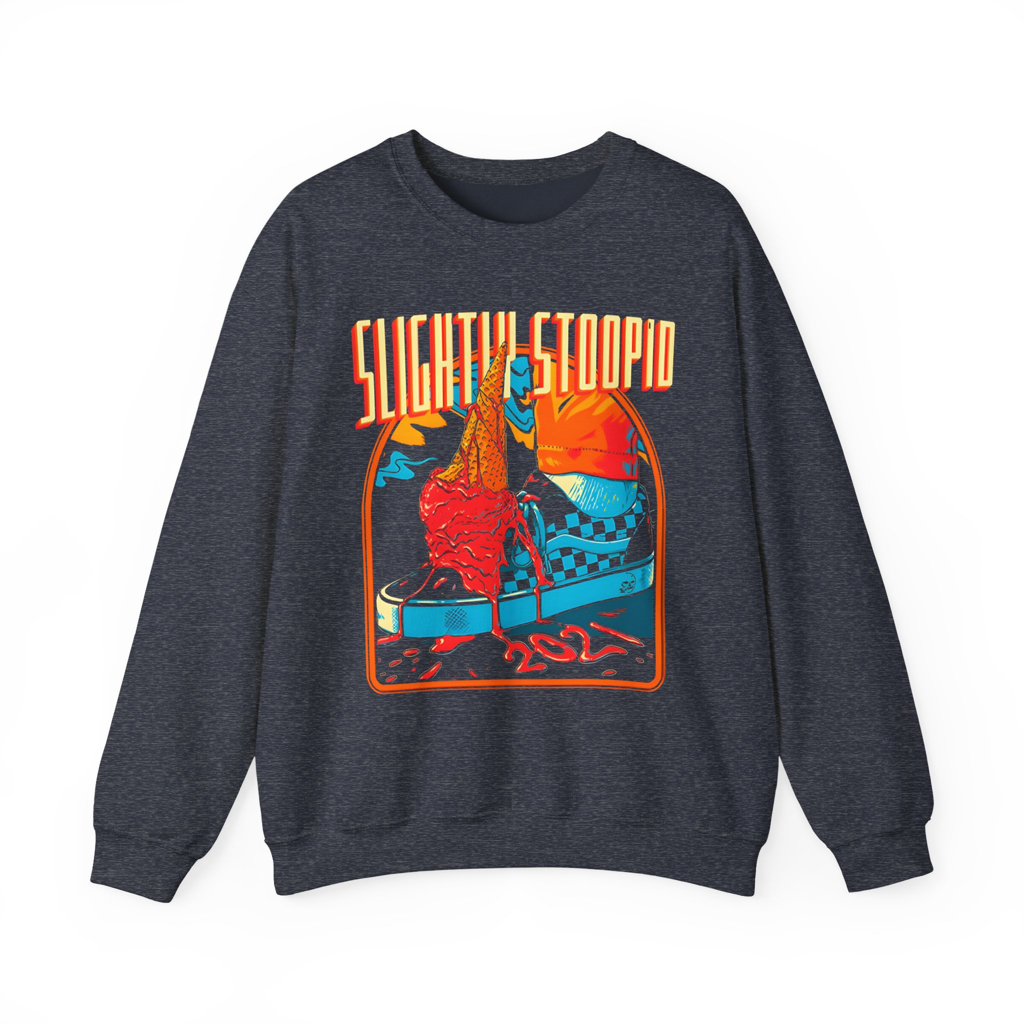 Slightly Stoopid Mesa 2021 Sneakers Unisex Heavy Blendâ„¢ Crewneck Sweatshirt
