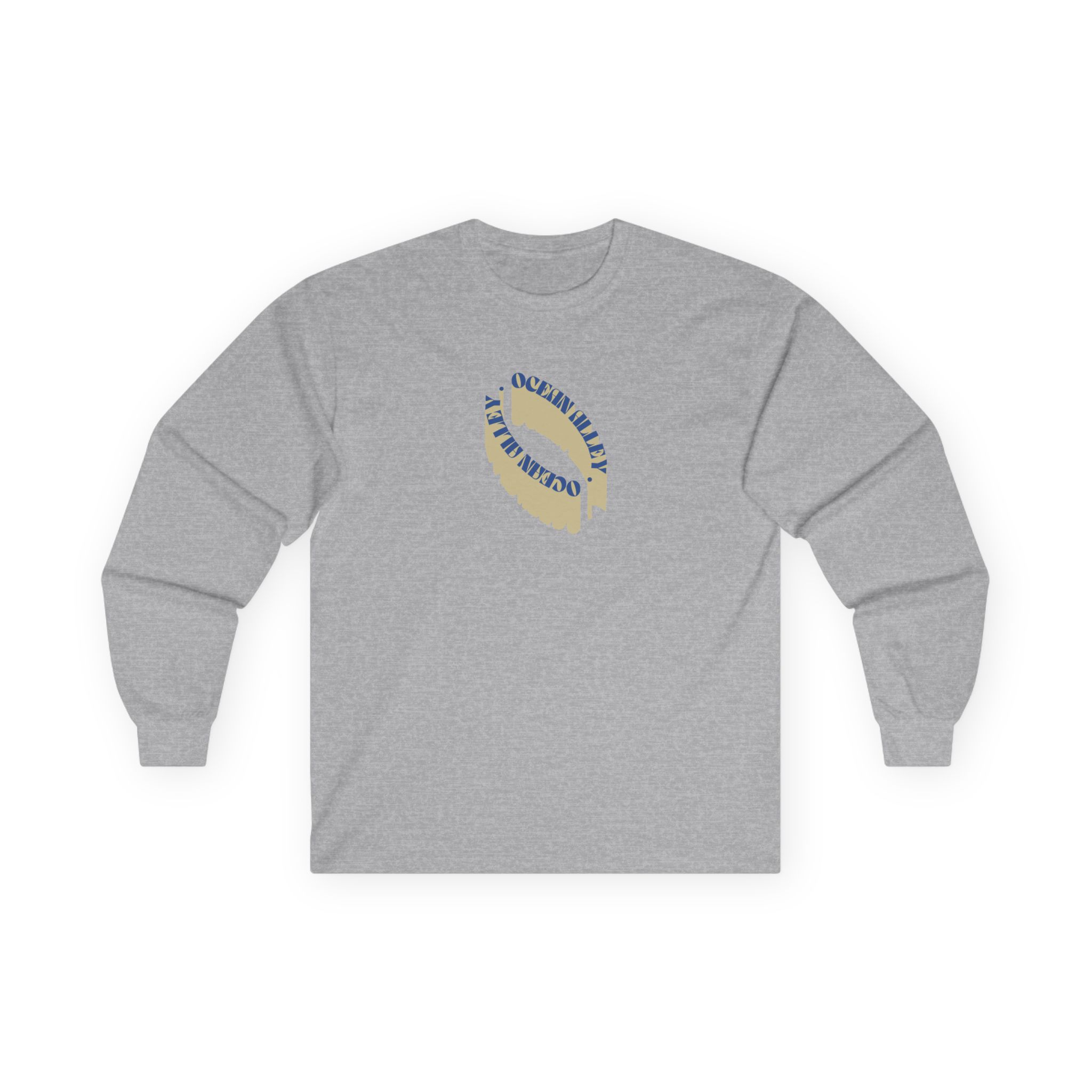 Ocean Alley Semi Circle Unisex Ultra Cotton Long Sleeve Tee