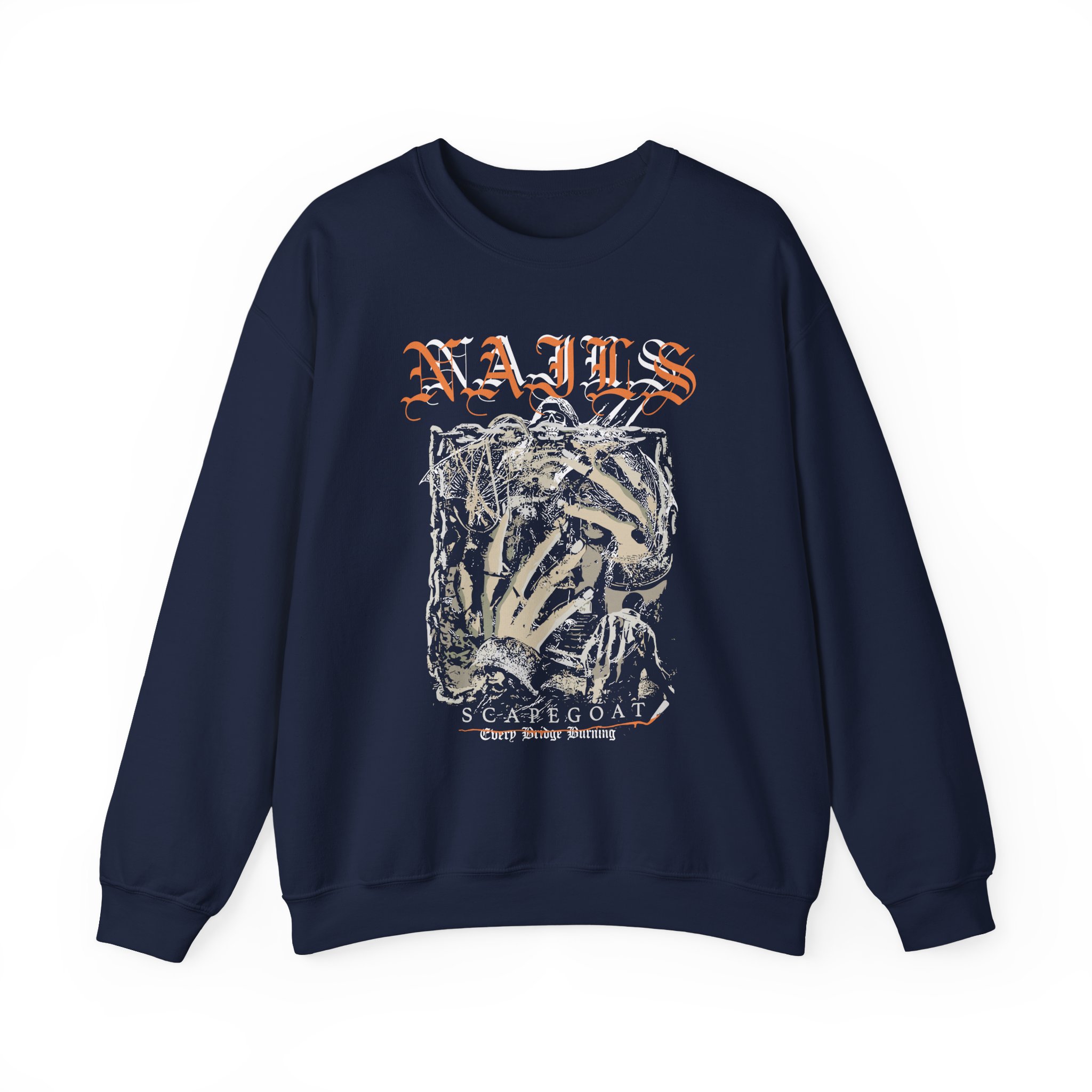 Nails Scapegoat Unisex Heavy Blendâ„¢ Crewneck Sweatshirt