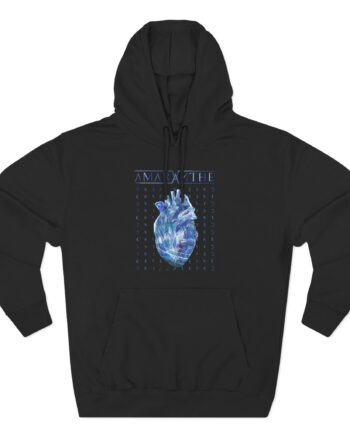 Amaranthe Crystaline Three-Panel Fleece Hoodie